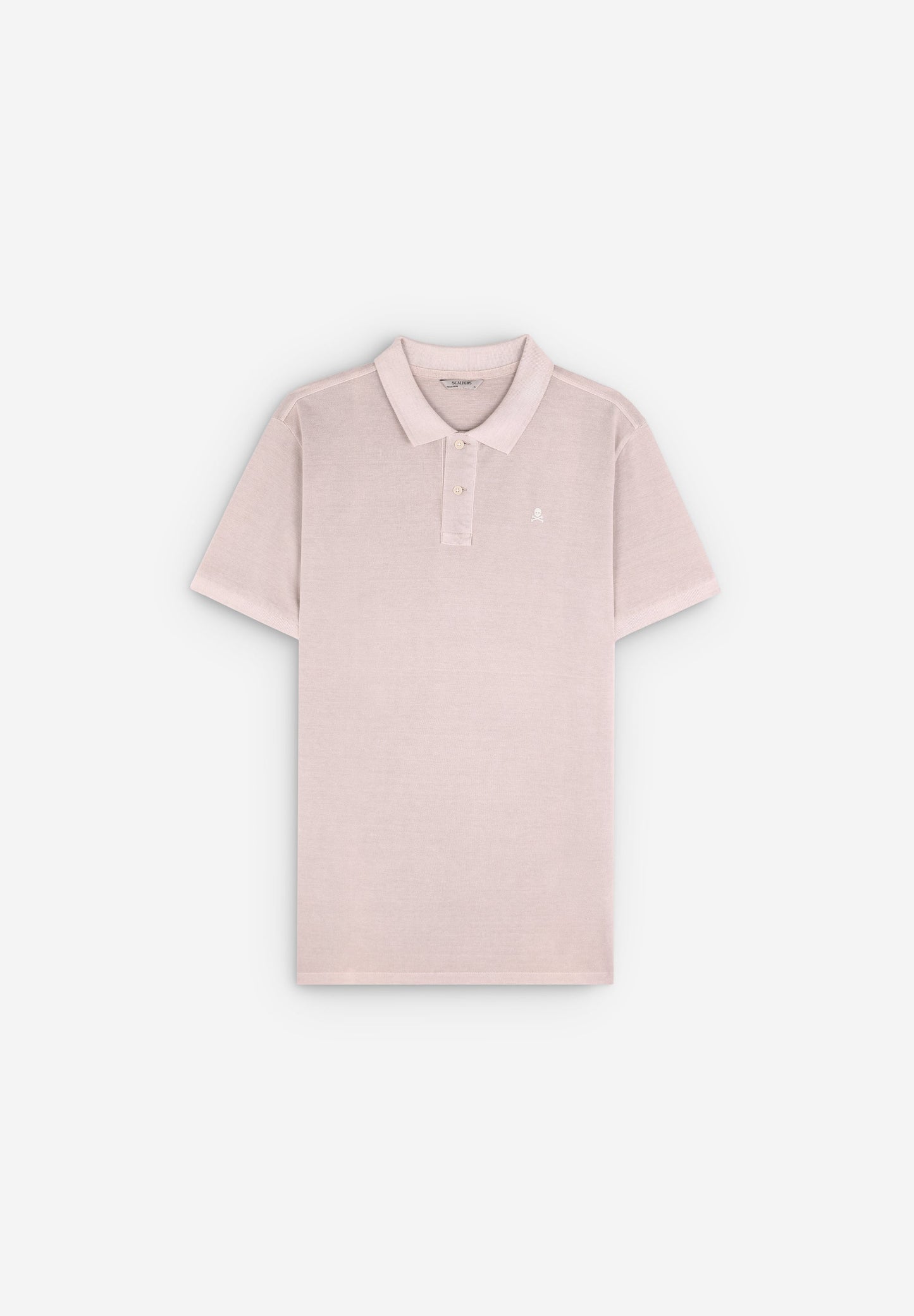 POLO SHIRT WITH CONTRAST SKULL