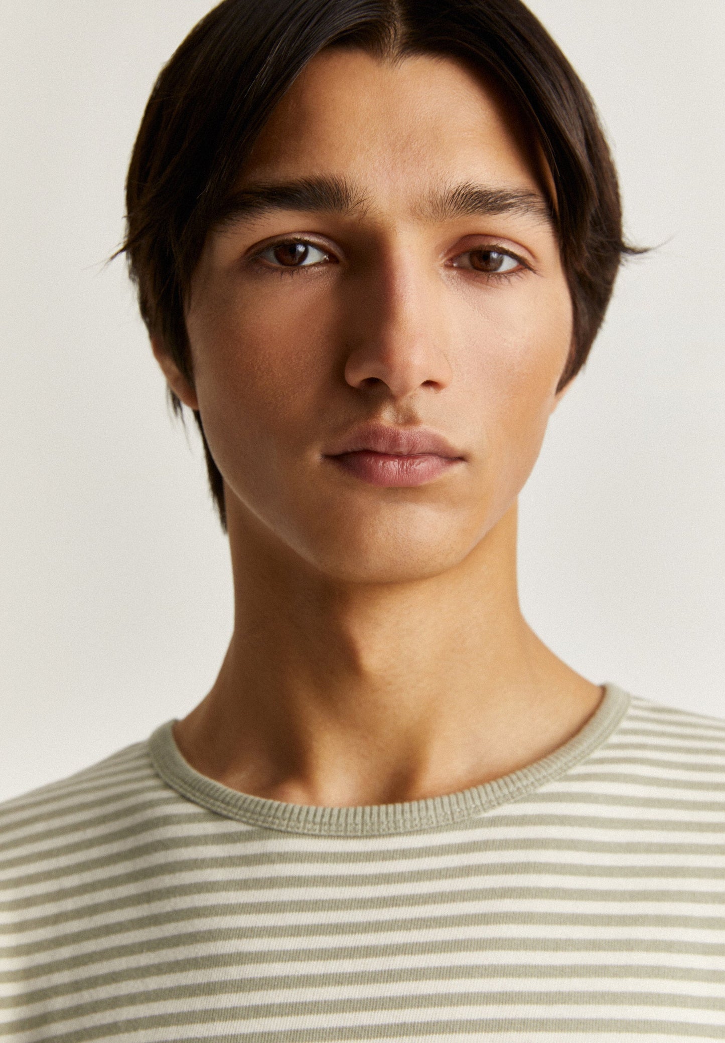 STRIPED COTTON T-SHIRT