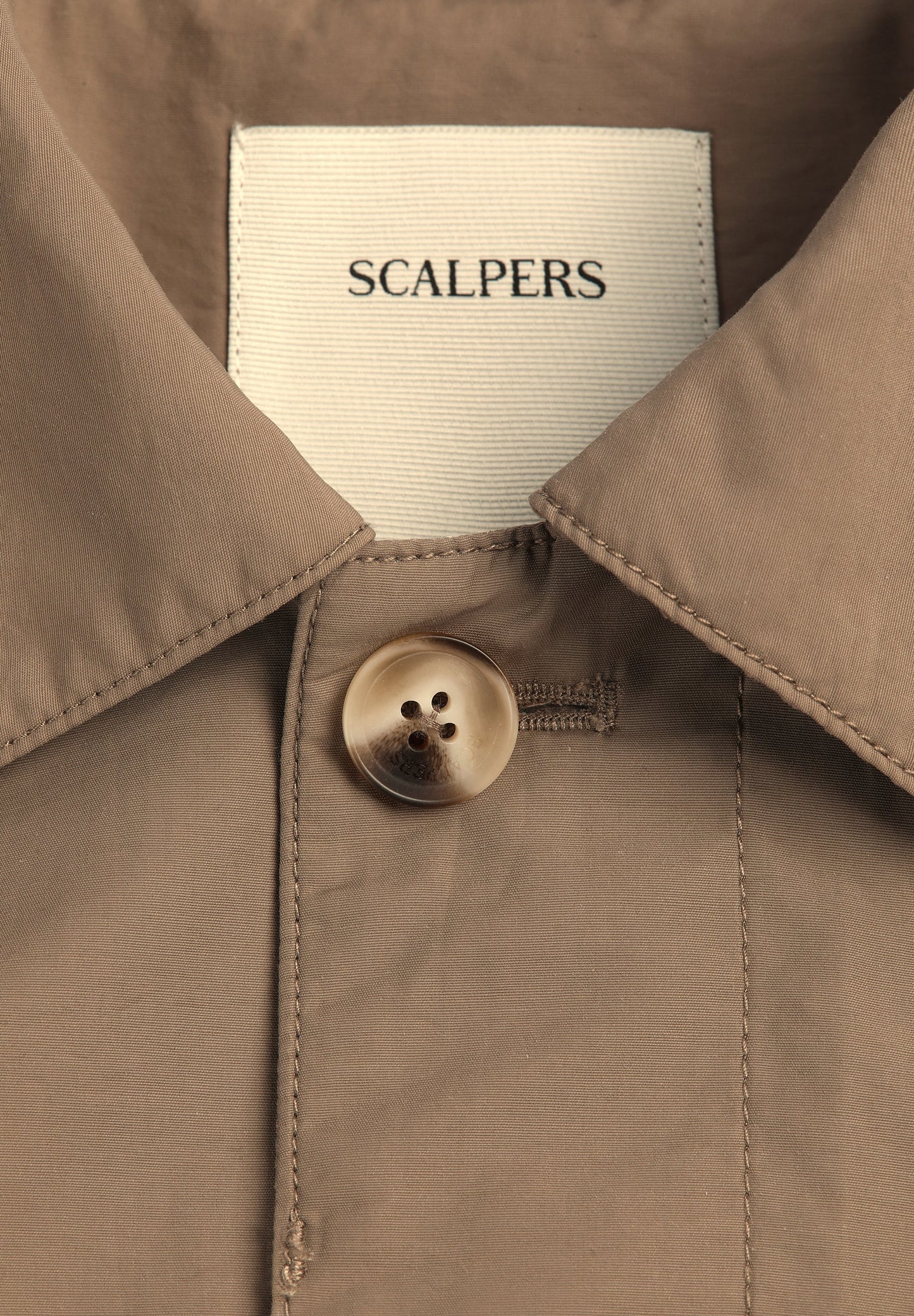 OVERSHIRT WITH CORDUROY COLLAR DETAIL