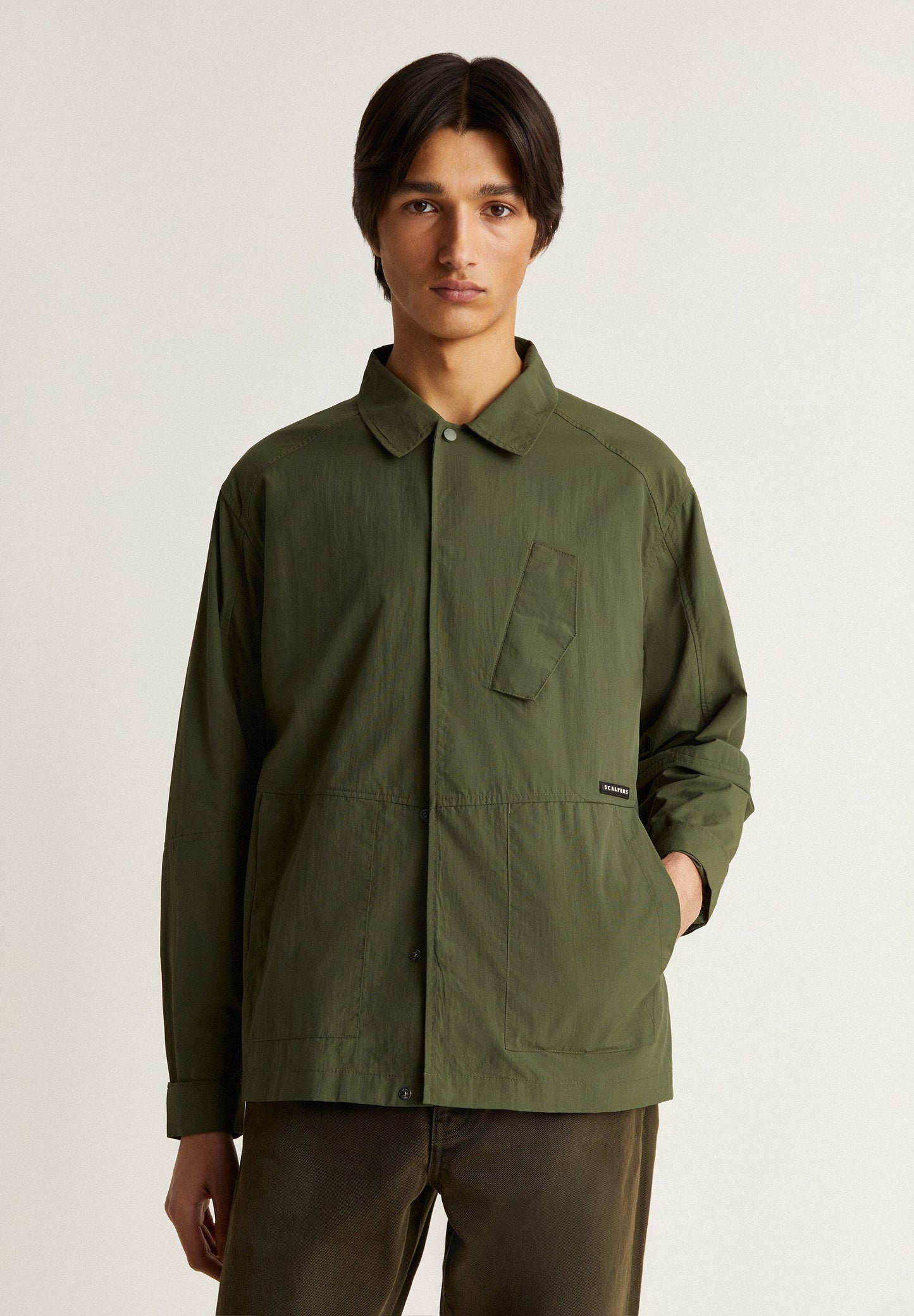 TECHNICAL MULTI-POCKET OVERSHIRT