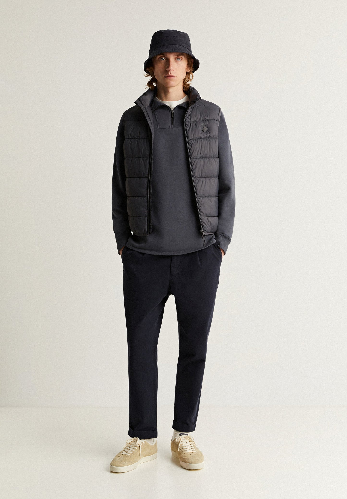 DOUDOUNE SANS MANCHES SKULL