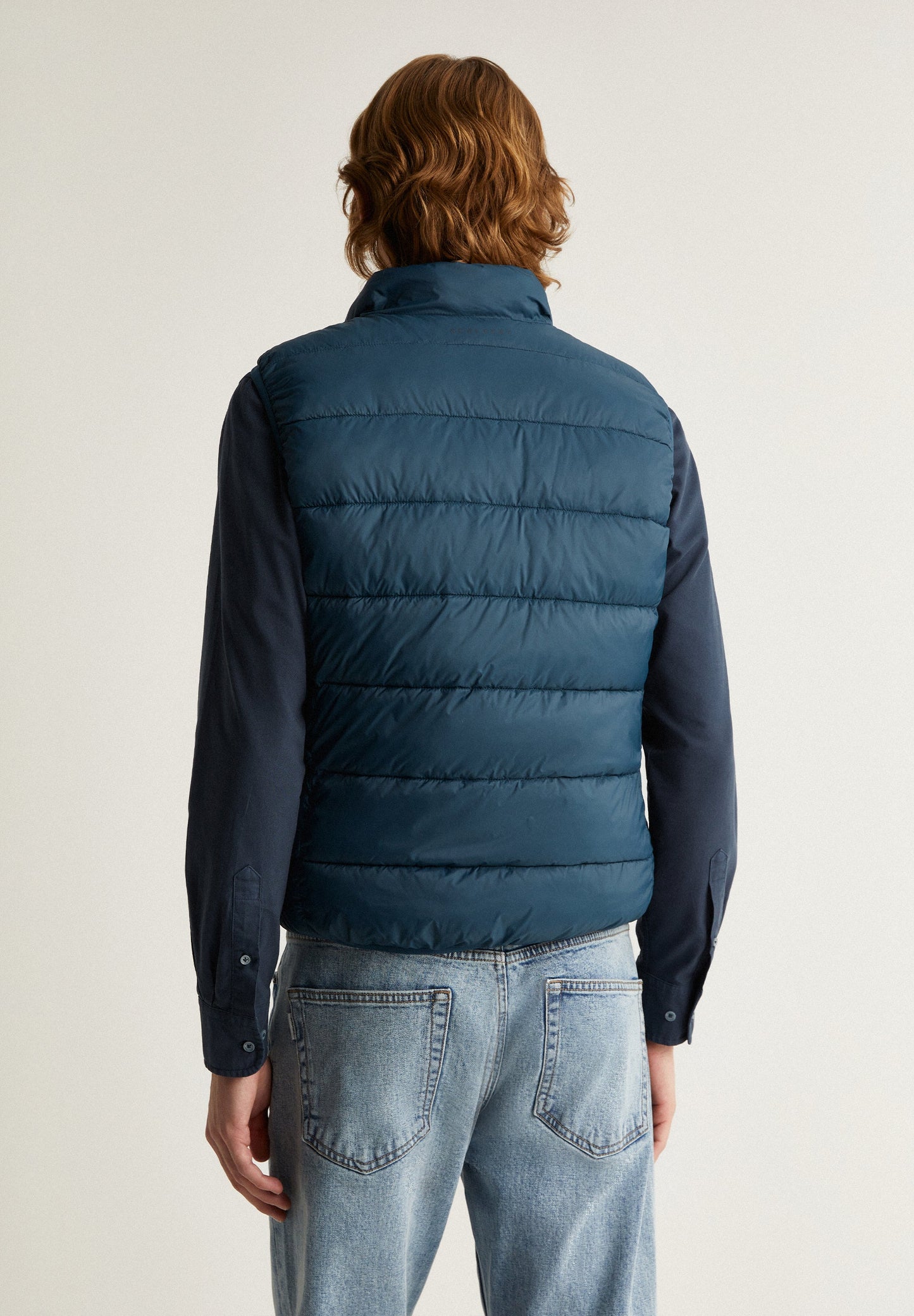 PUFFER VEST WITH SKULL