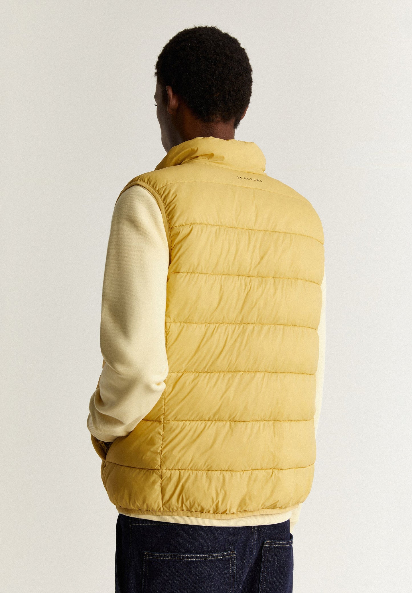 PUFFER VEST WITH SKULL