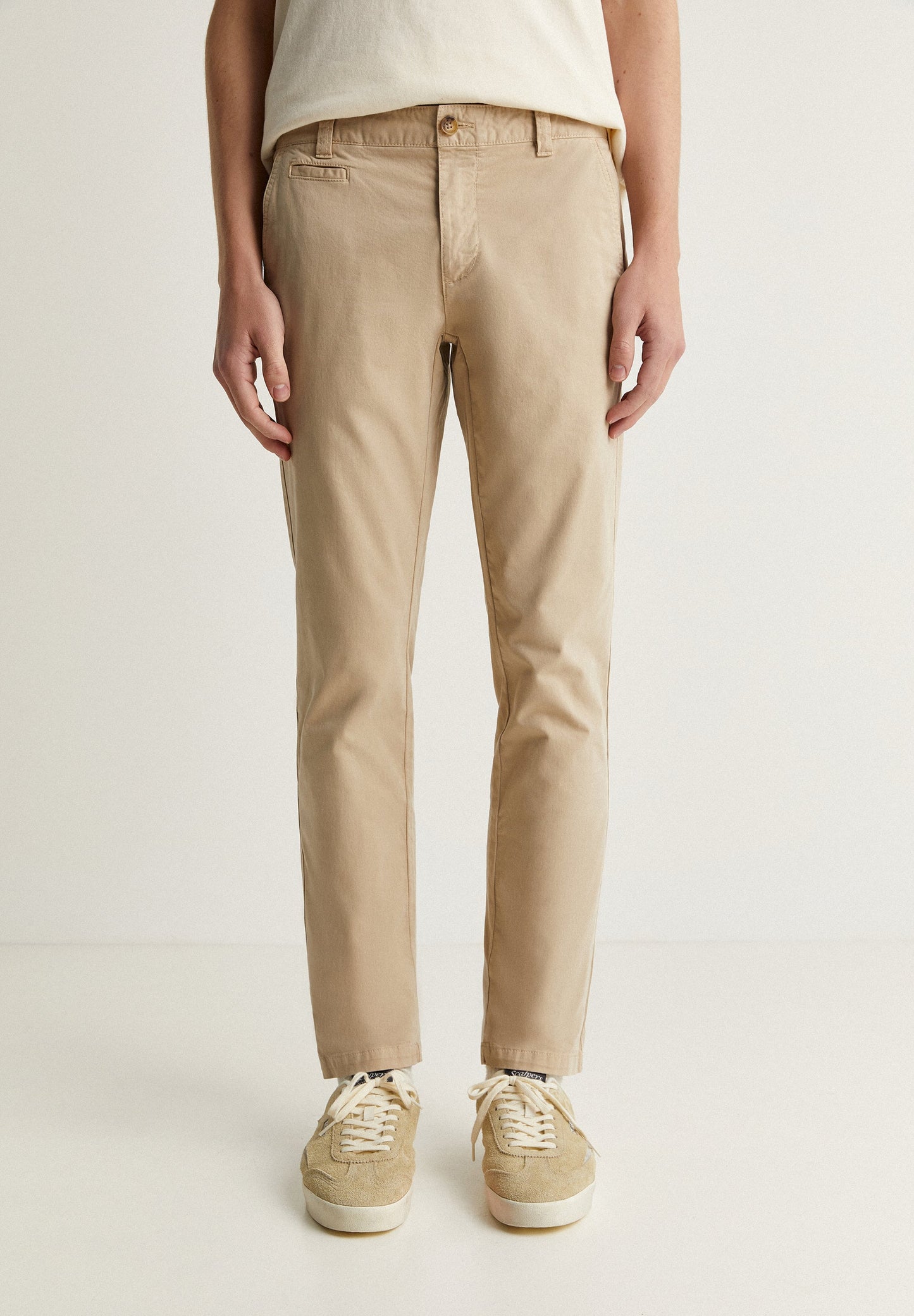 CASUAL CHINO TROUSERS