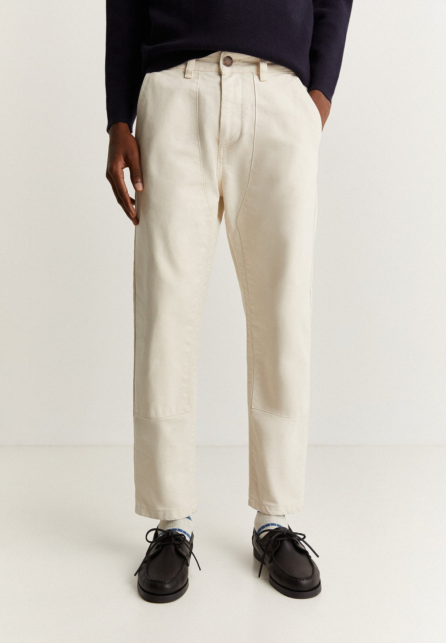 TWILL SEAM TROUSERS