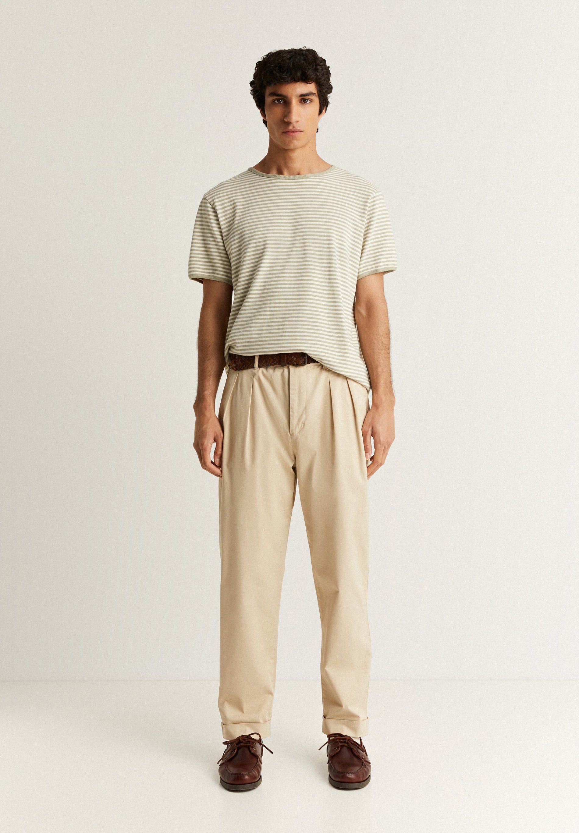 PREMIUM RELAXED TROUSERS WITH DOUBLE DARTS