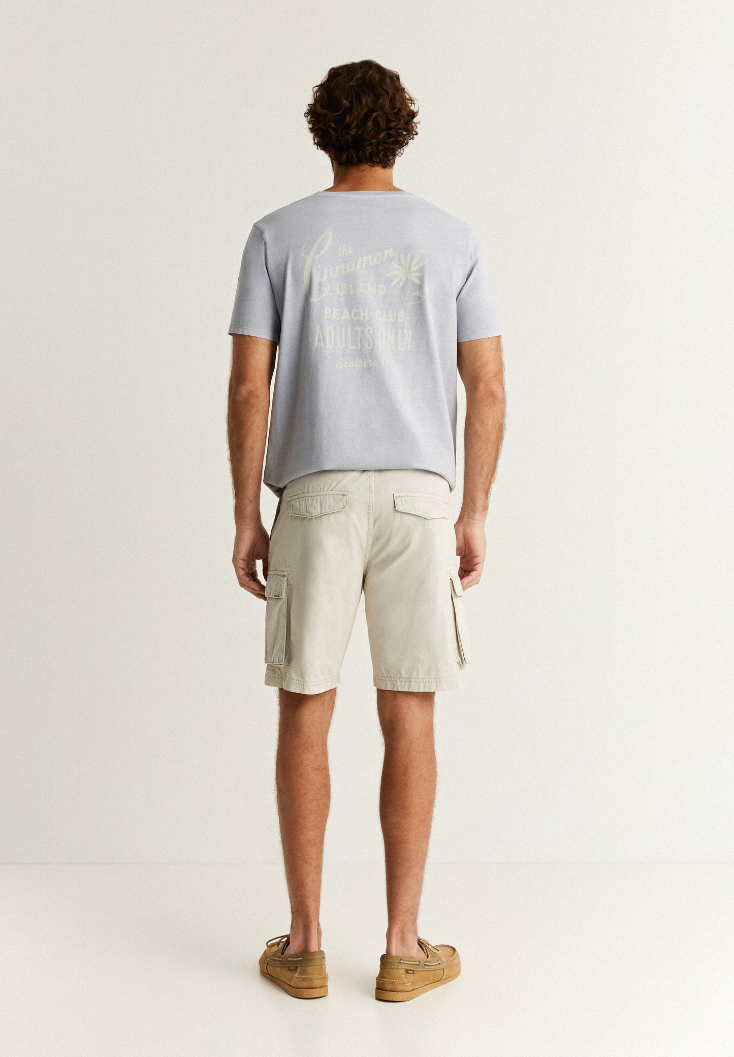 CARGO BERMUDA SHORTS WITH POCKETS