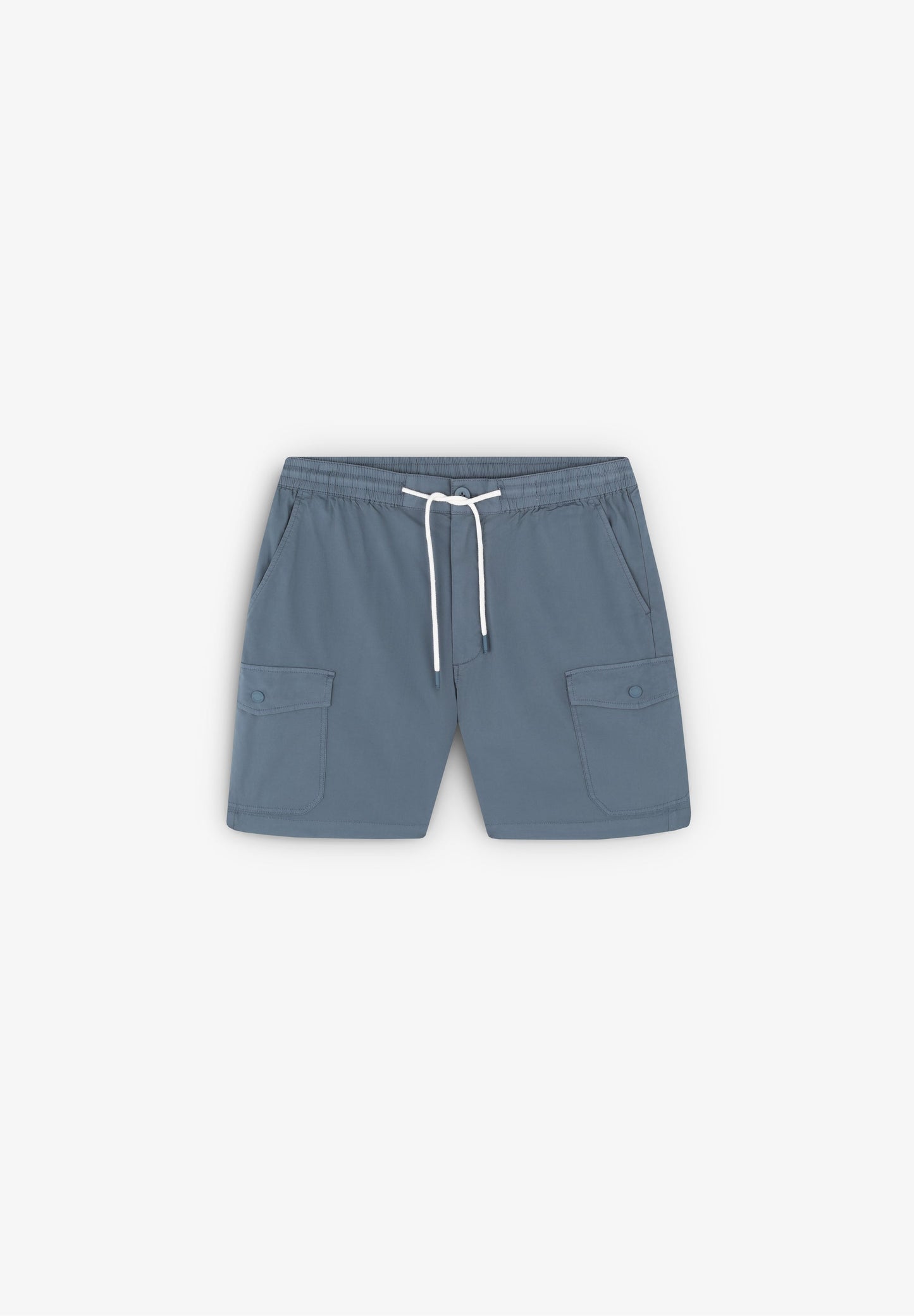 CARGO BERMUDA SHORTS WITH CONTRAST DRAWSTRING