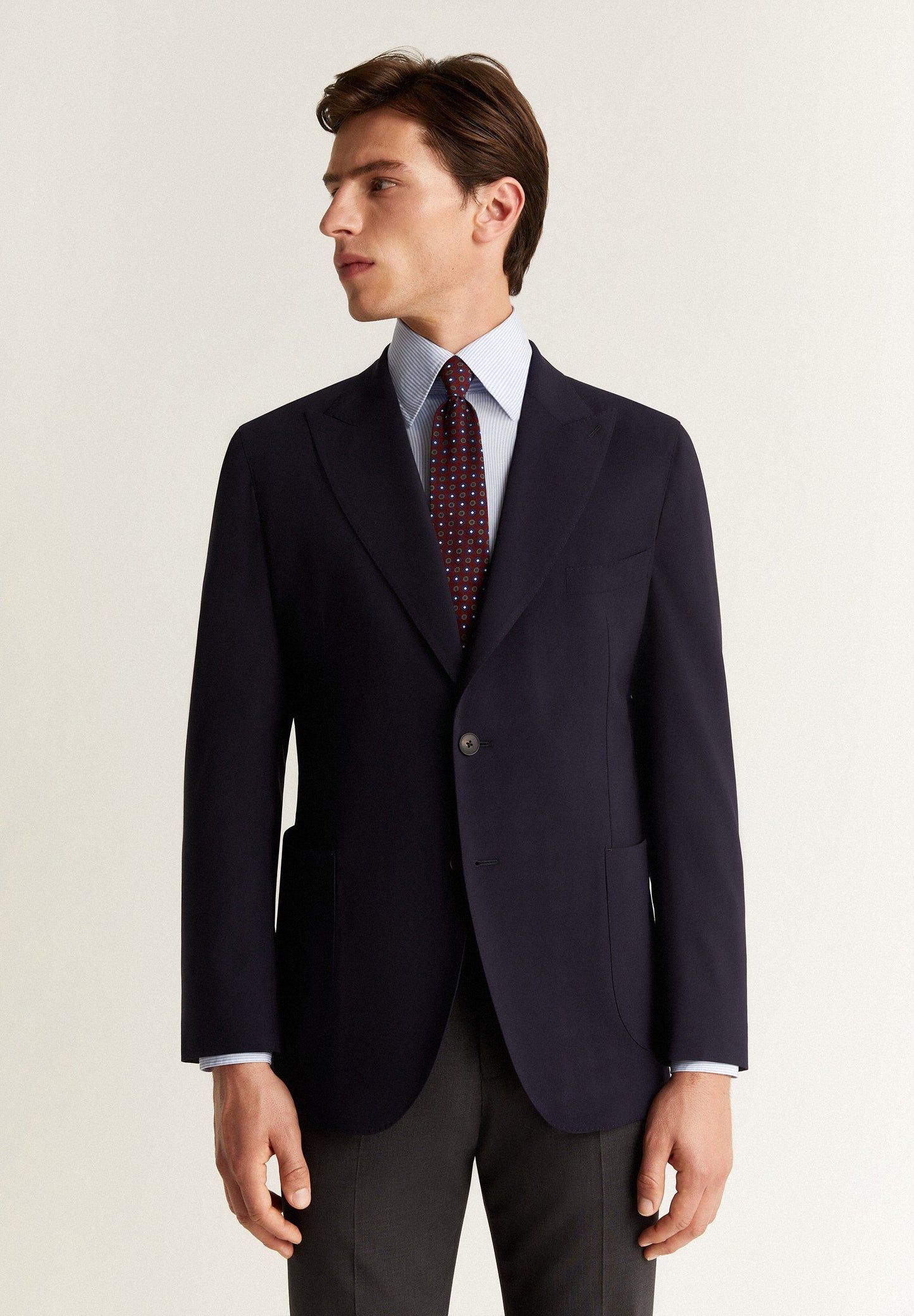 PREMIUM PEAKED WOOL BLAZER