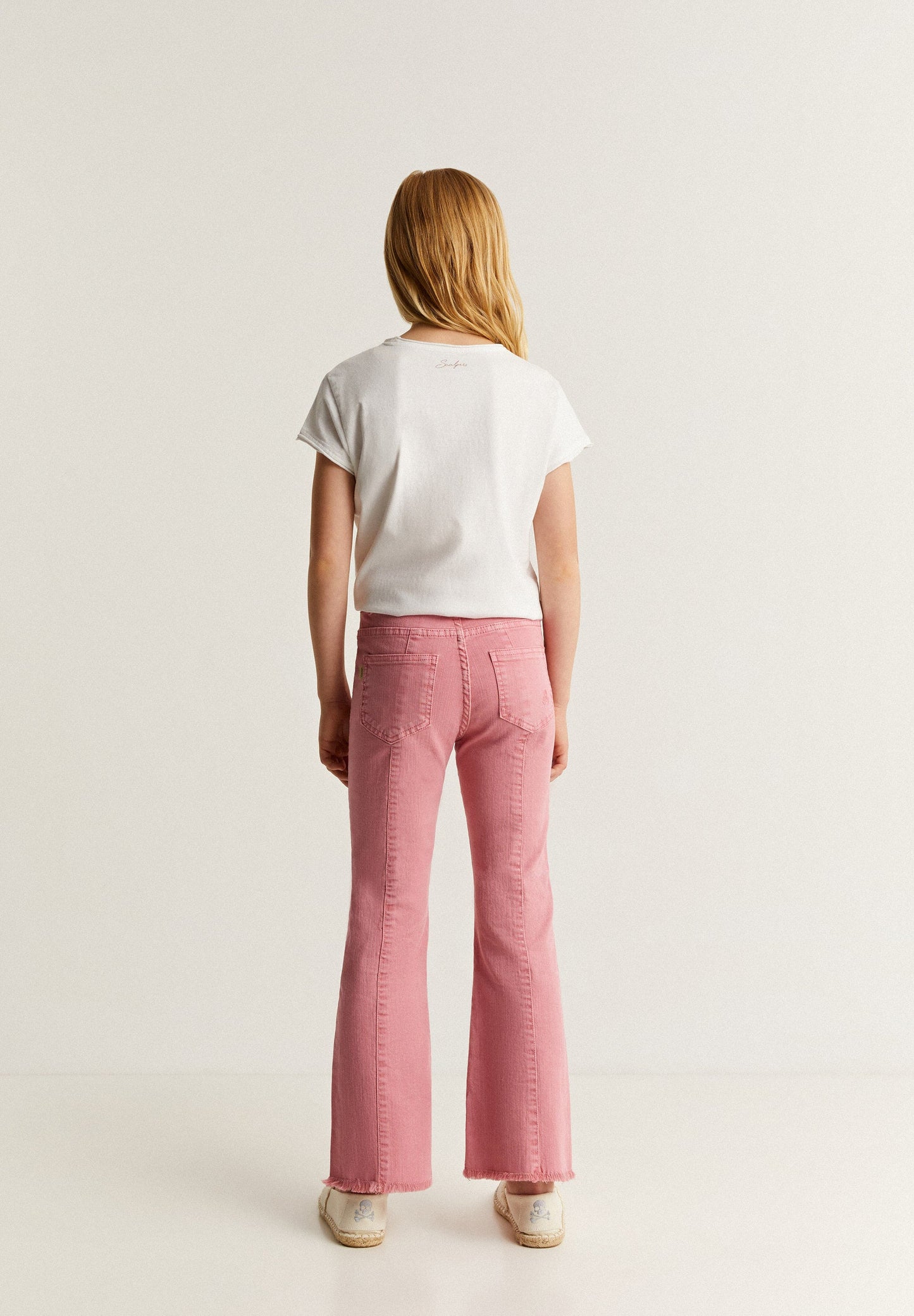FLARED TROUSERS WITH BUTTONS