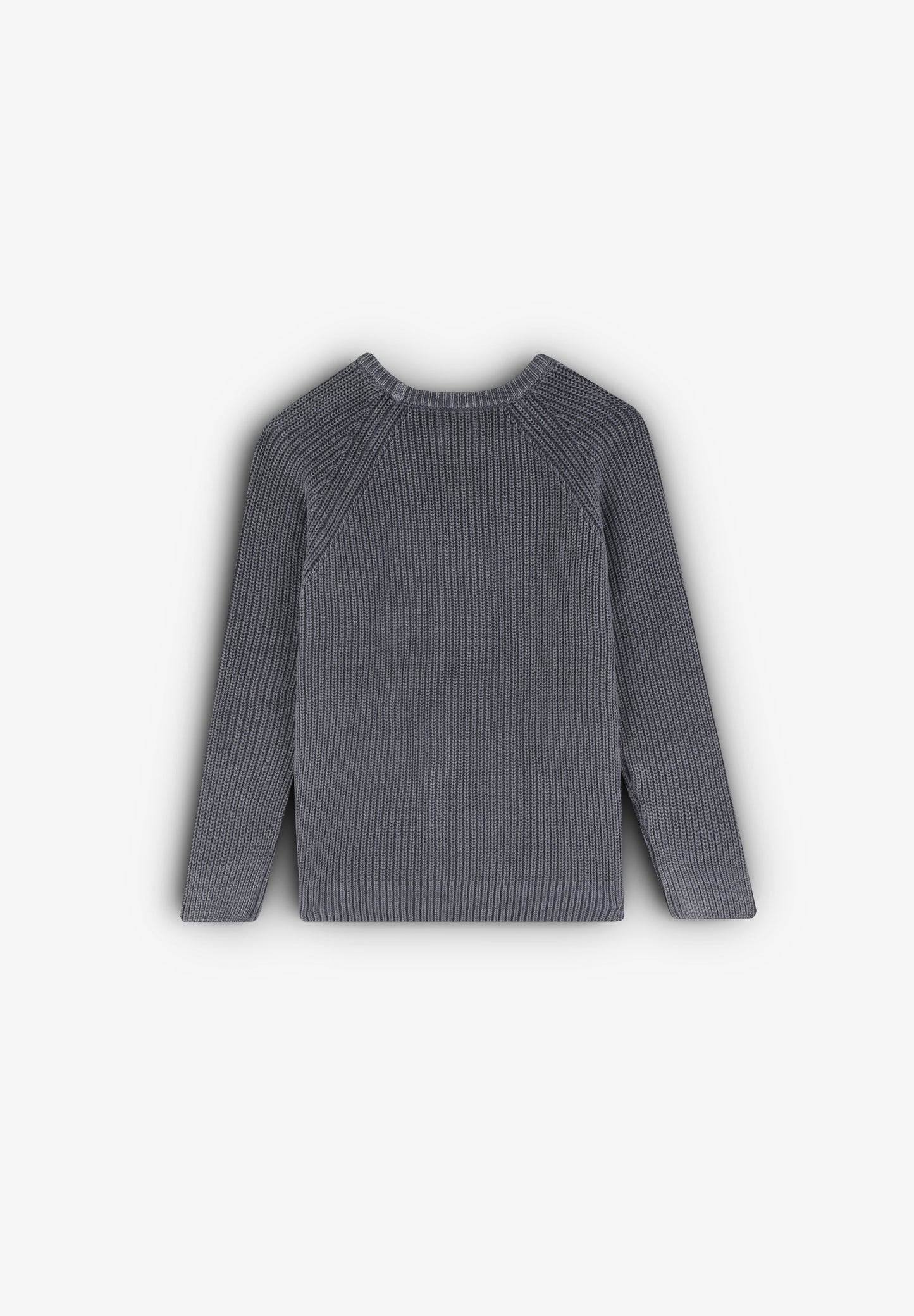 FADED SWEATER WITH CONTRAST SKULL