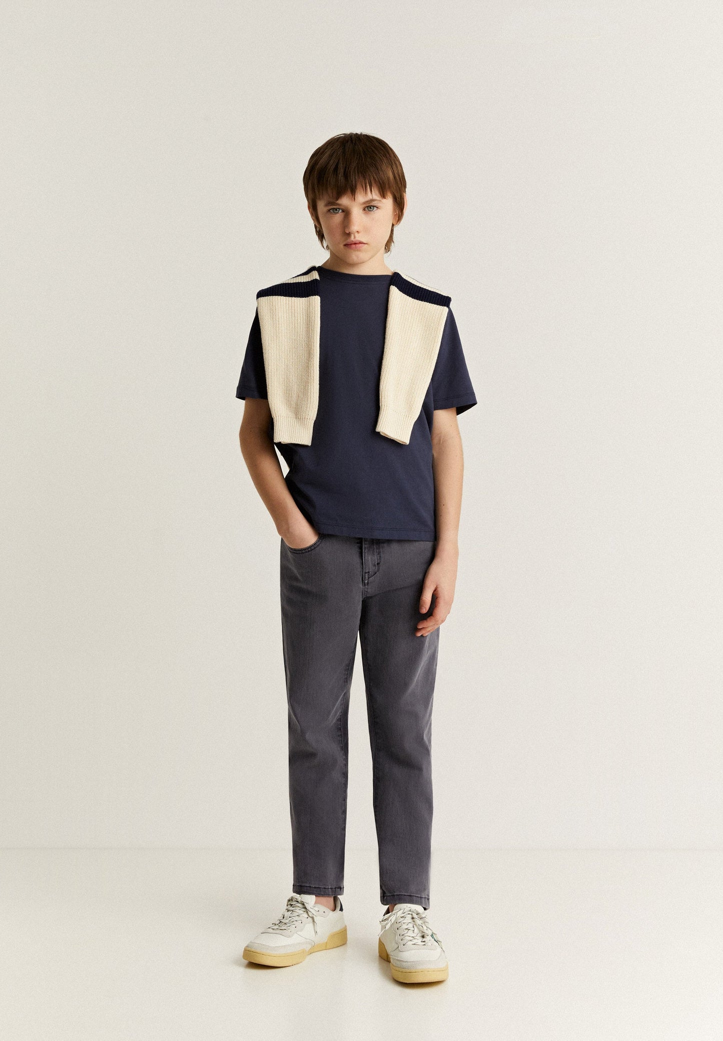 FIVE-POCKET TROUSERS