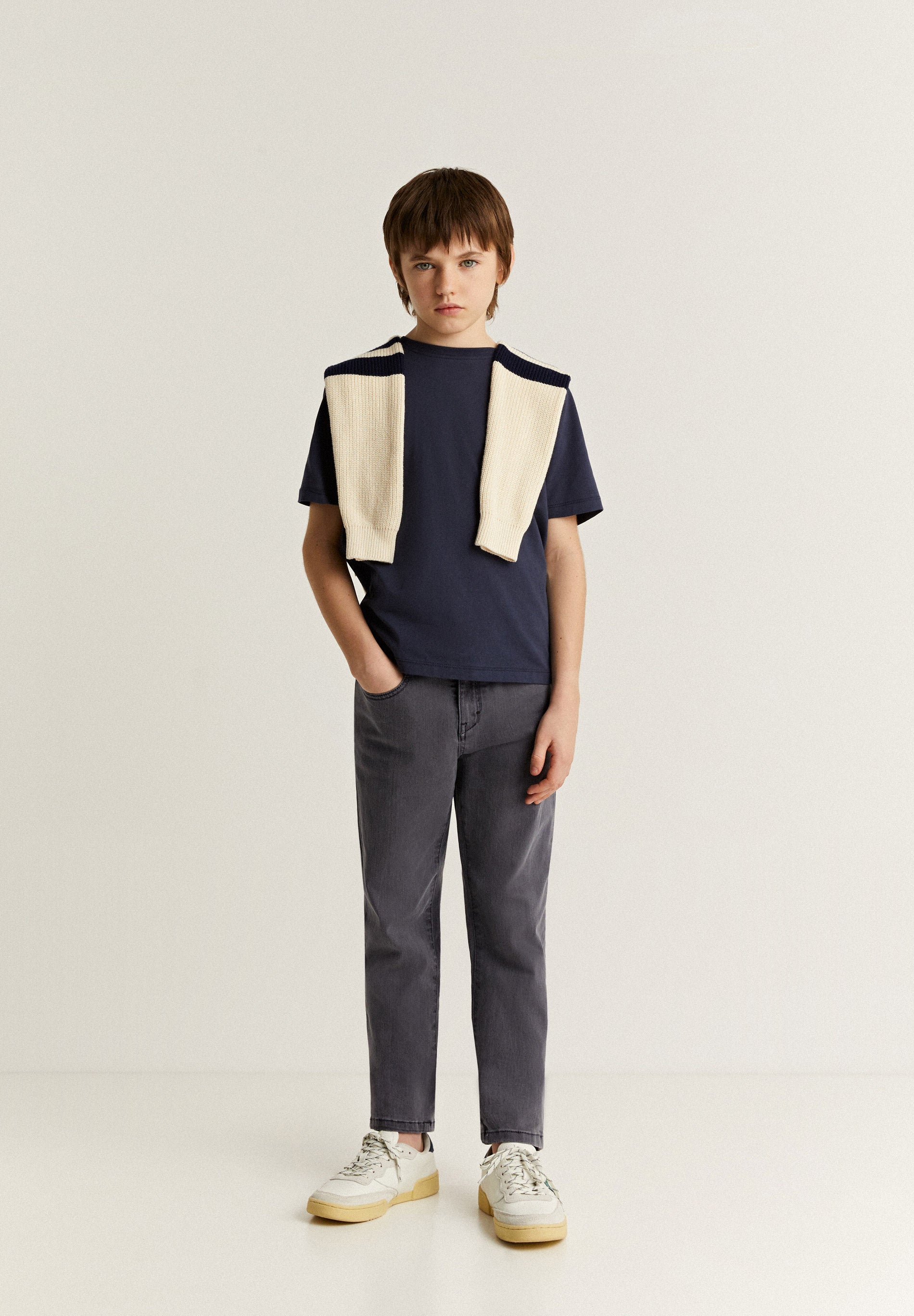 FIVE-POCKET TROUSERS