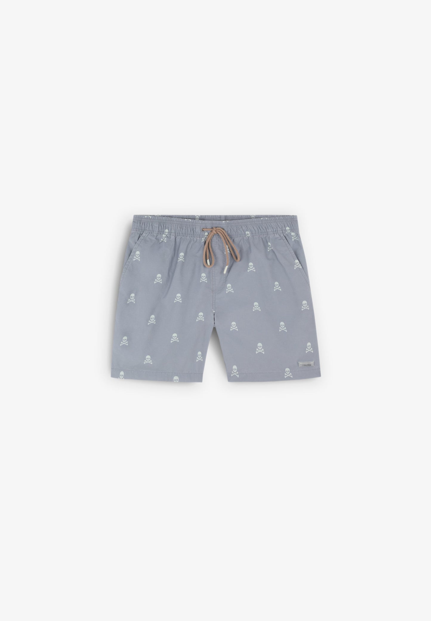 SWIMMING TRUNKS WITH ALL-OVER SKULLS