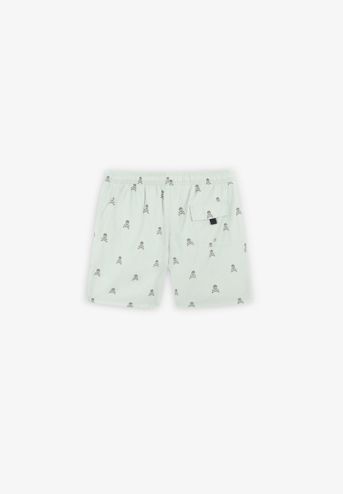SWIMMING TRUNKS WITH ALL-OVER SKULLS