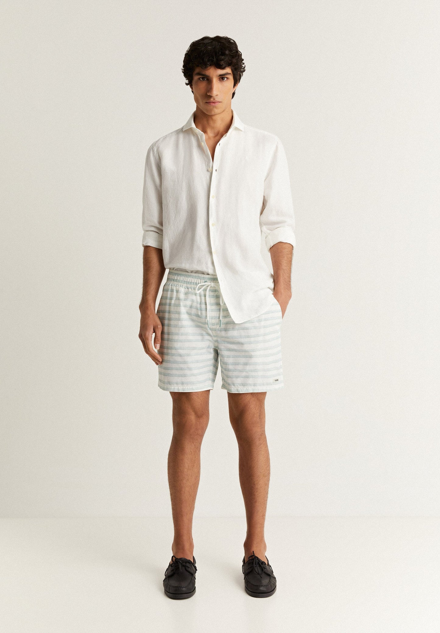 STRIPED SWIMMING SUIT