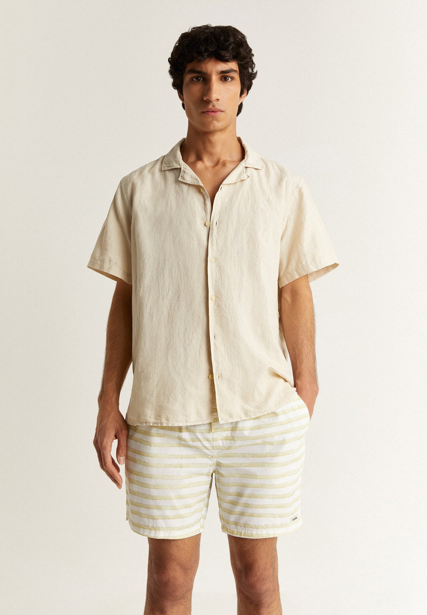 STRIPED SWIMMING SUIT