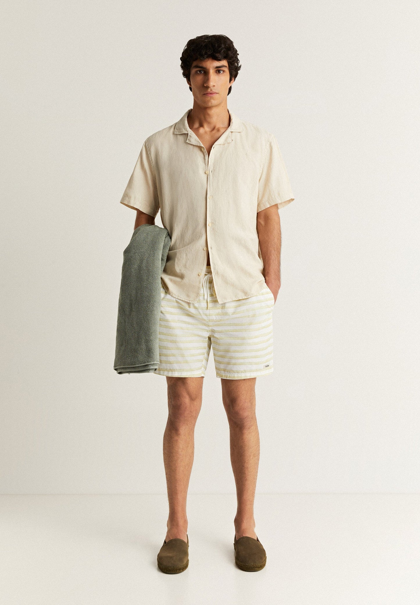 STRIPED SWIMMING SUIT