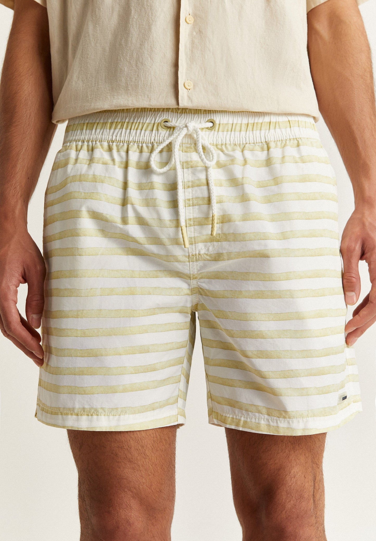 STRIPED SWIMMING SUIT