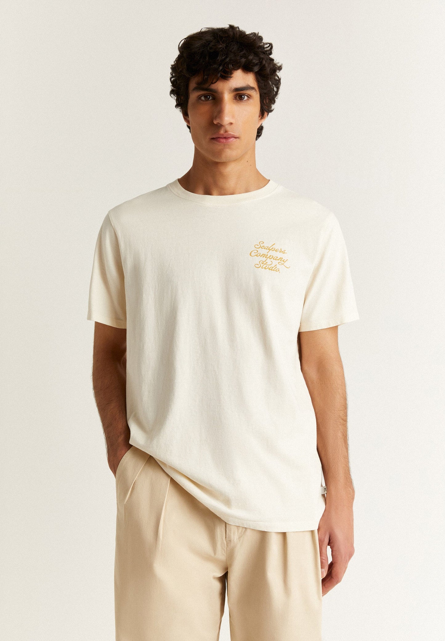 FADED EFFECT PRINT T-SHIRT