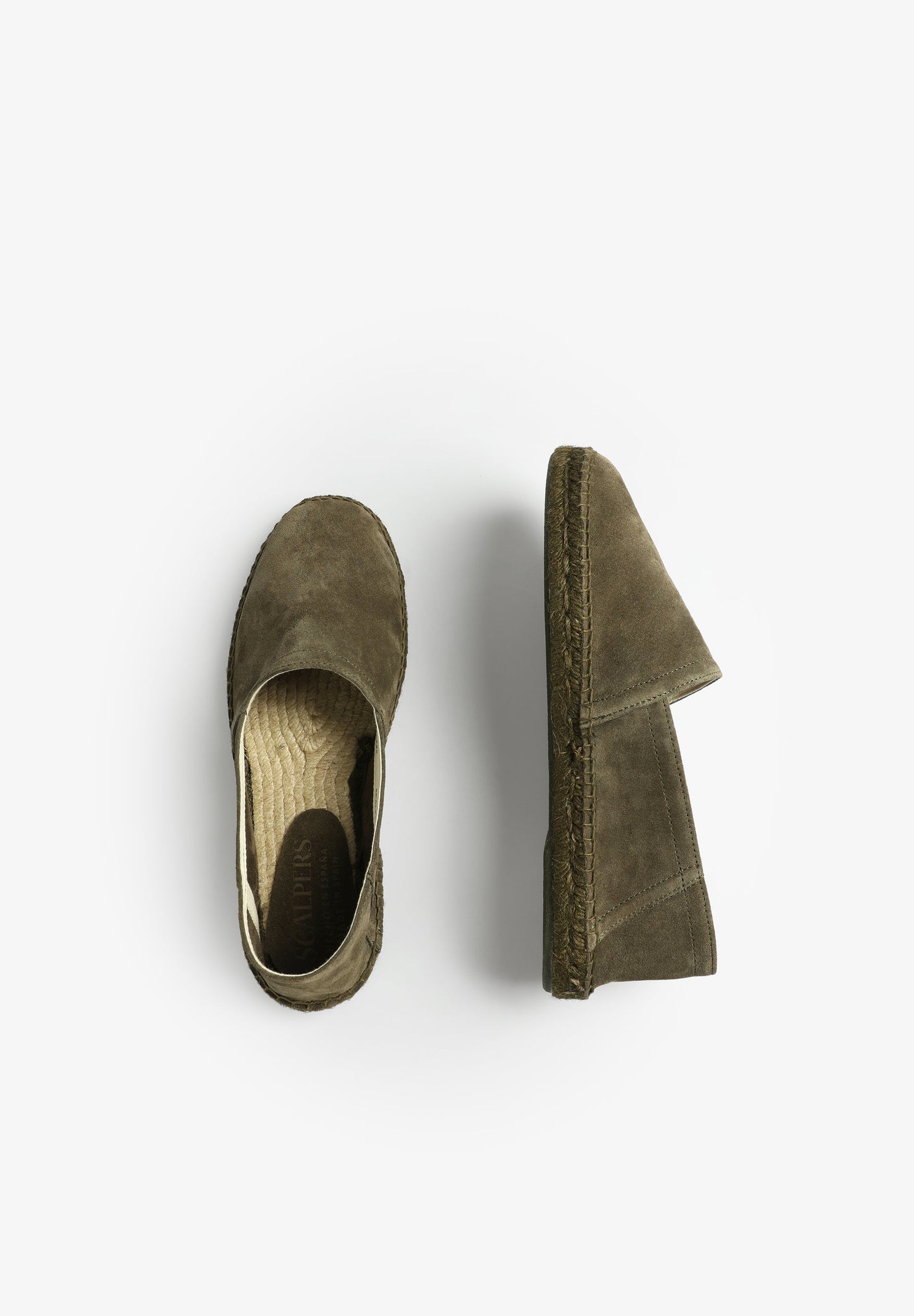 SUEDE ESPADRILLES WITH MATCHING SOLE