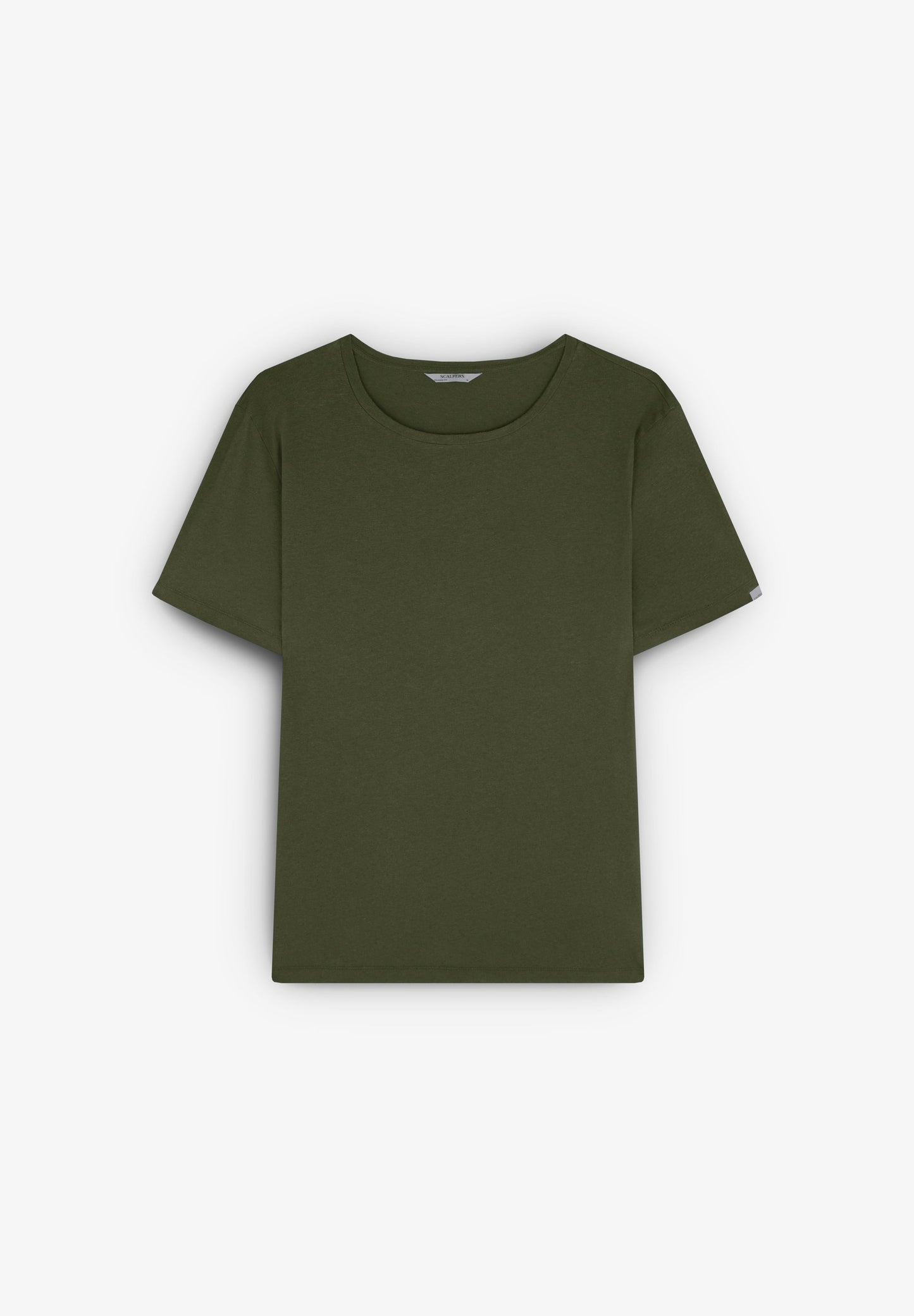 PLAIN LINEN T-SHIRT