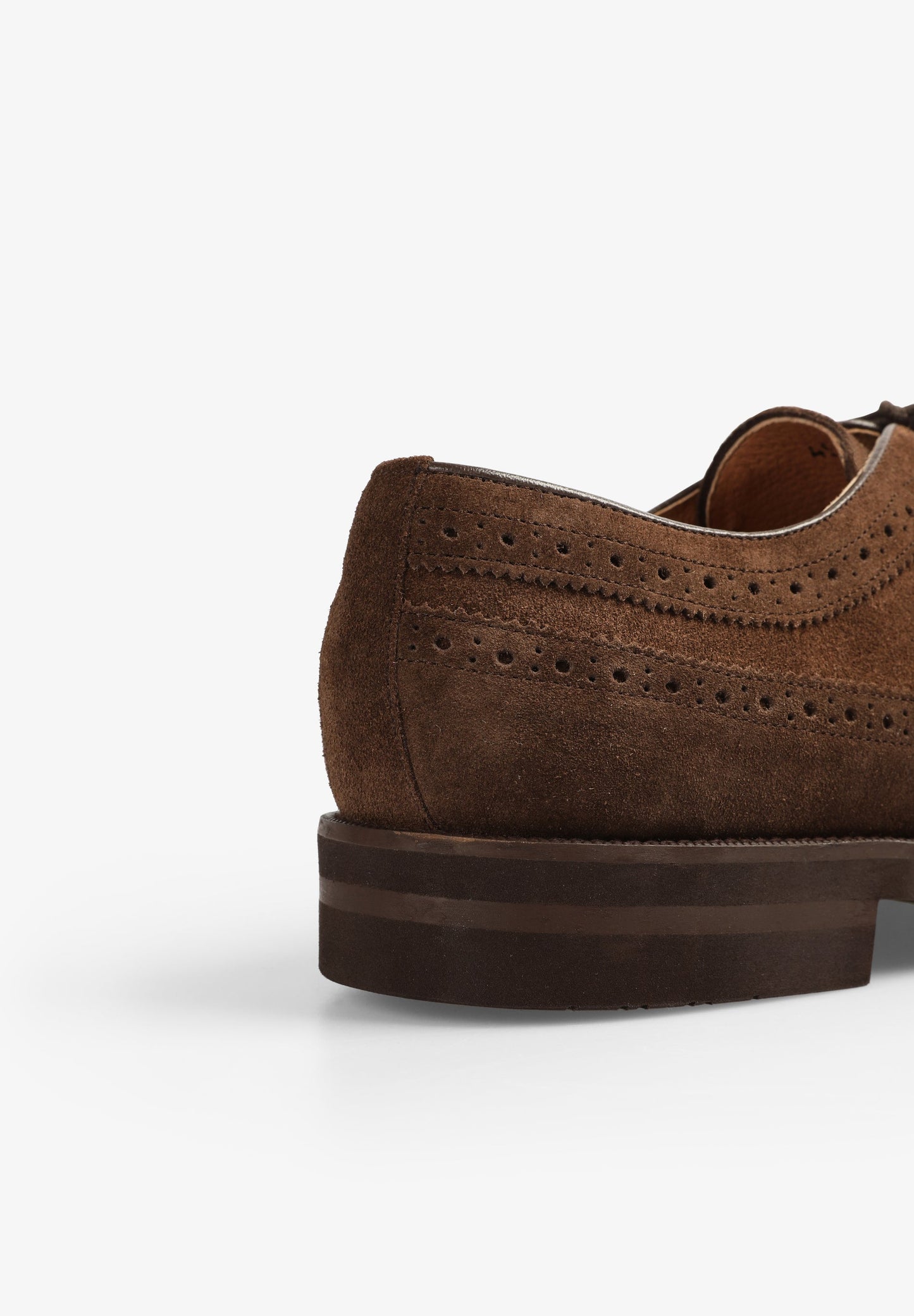 LEATHER SHOES WITH BROGUES