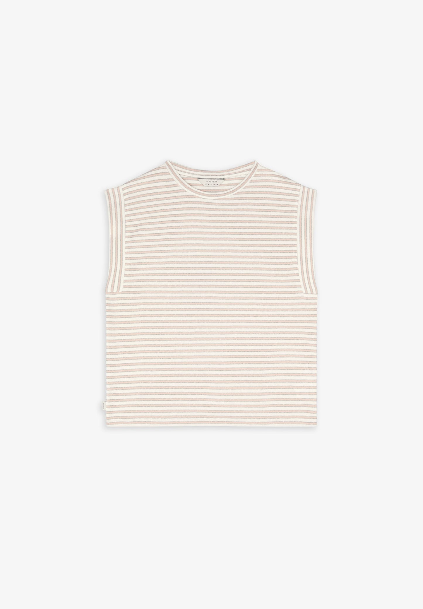 STRIPED LUREX T-SHIRT