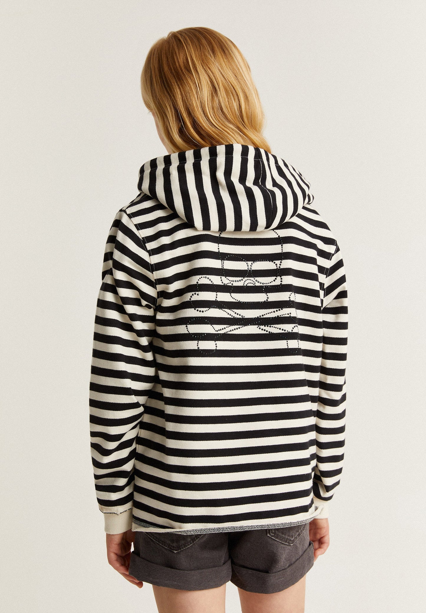 MULTI-STRIPE HOODIE