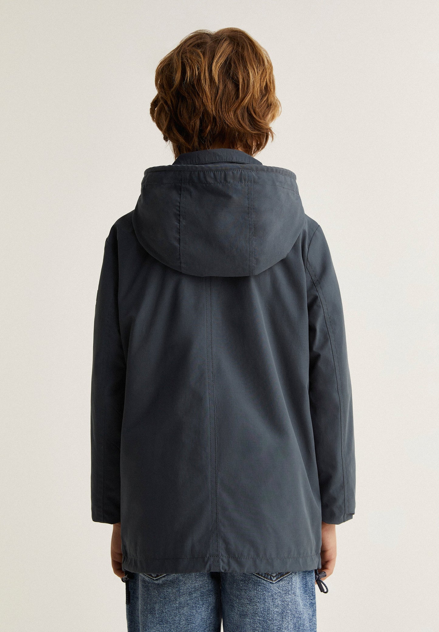 LIGHTWEIGHT JACKET WITH HOOD