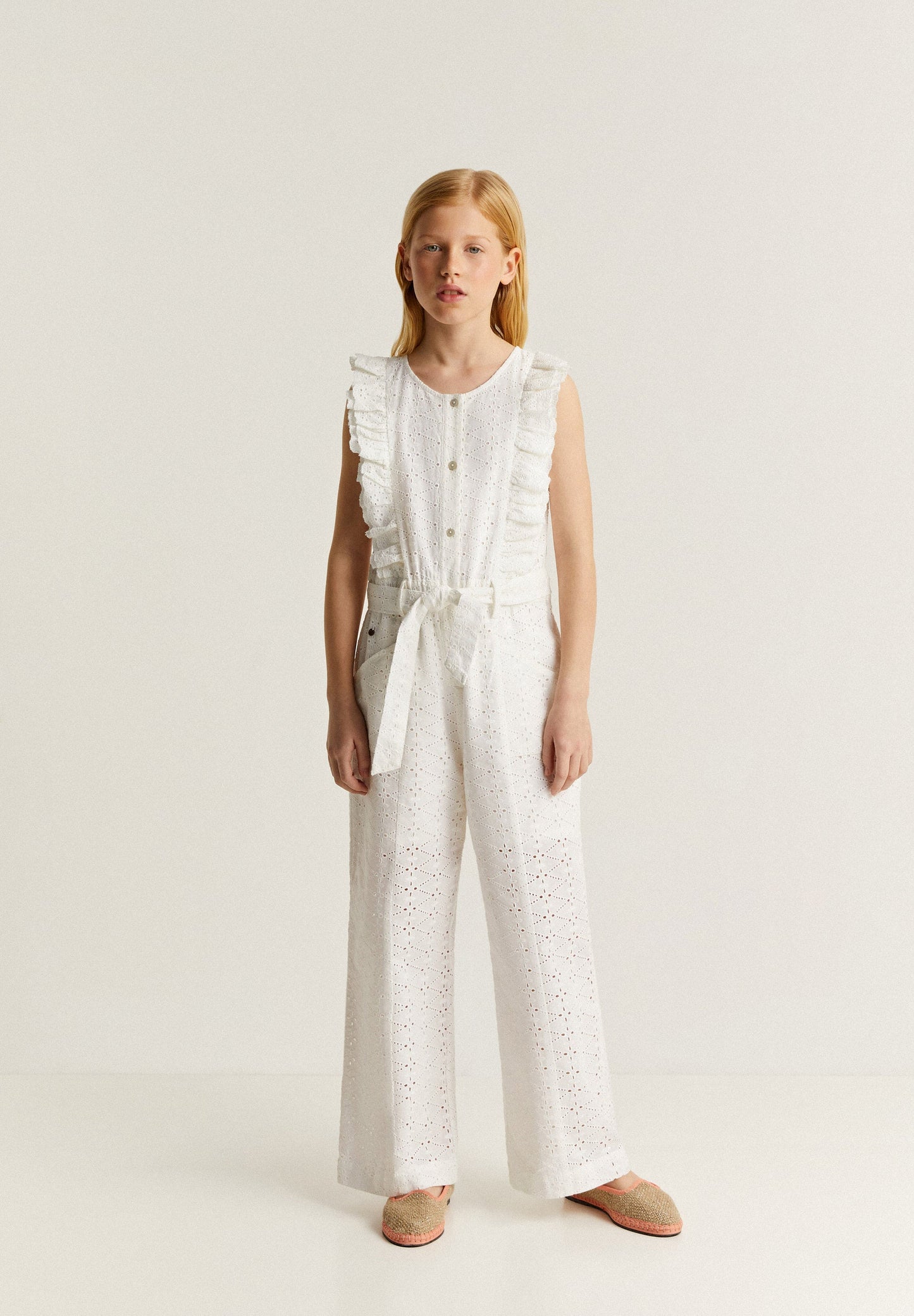 BRODERIE ANGLAISE JUMPSUIT