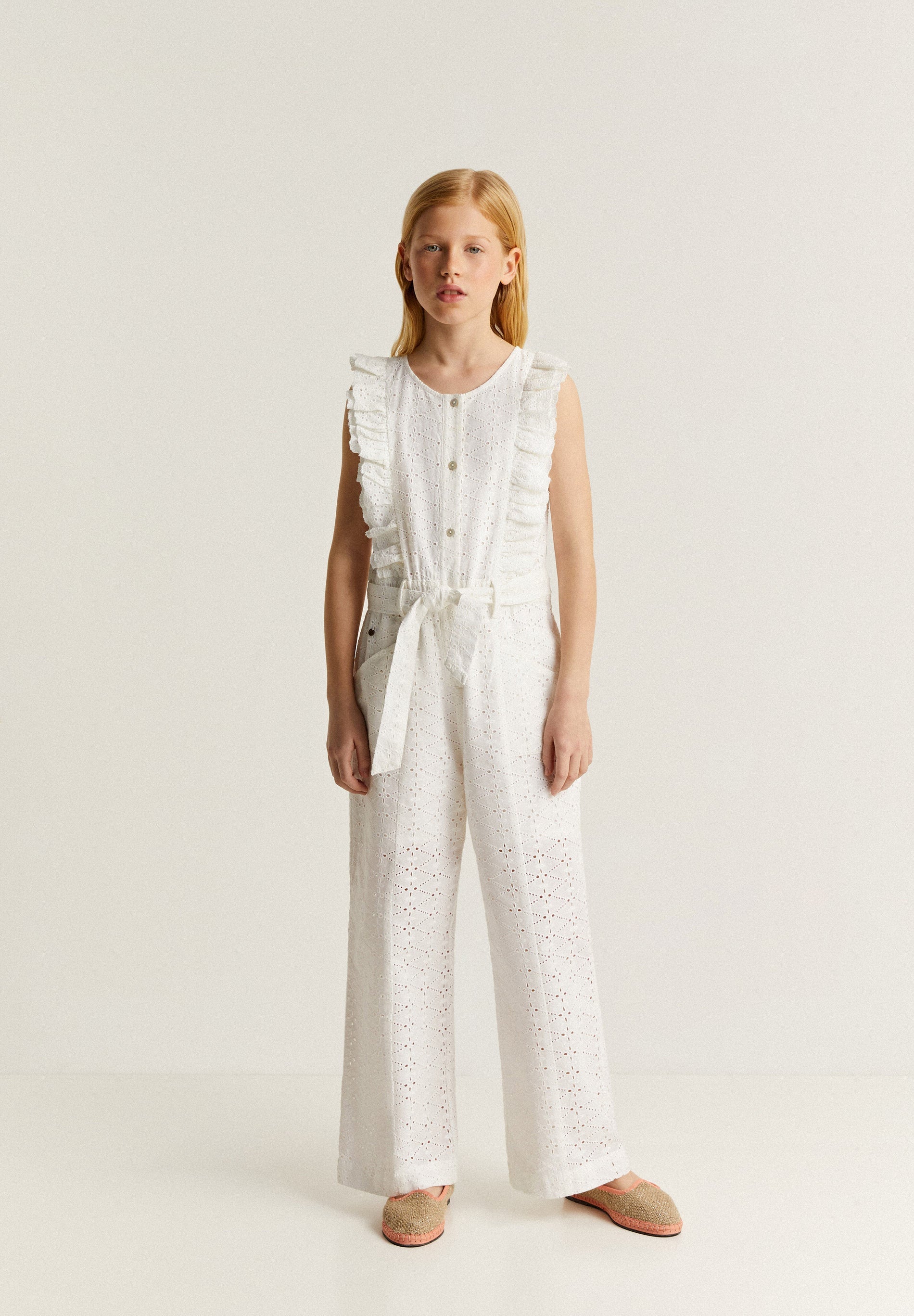 BRODERIE ANGLAISE JUMPSUIT