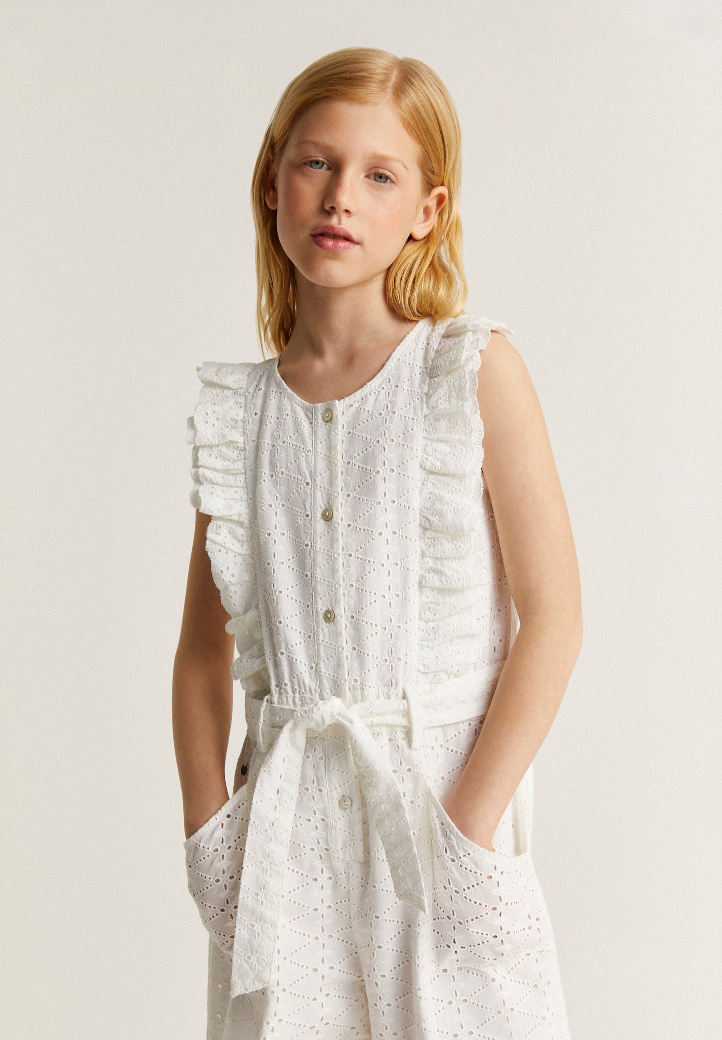 BRODERIE ANGLAISE JUMPSUIT