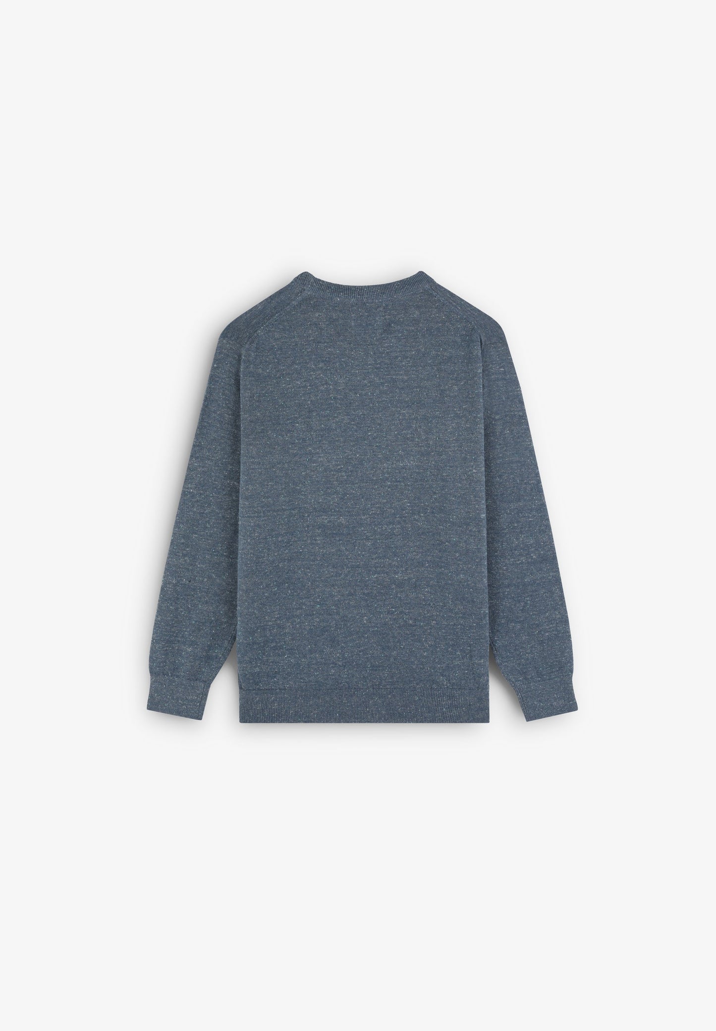 SPECKLED SWEATER WITH SKULL