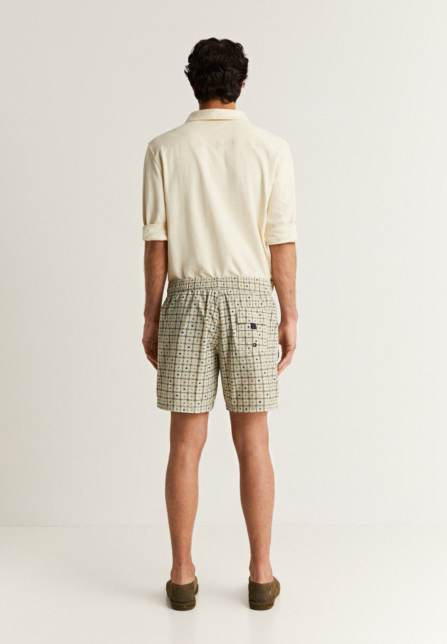 FLORAL PRINT SWIMMING TRUNKS