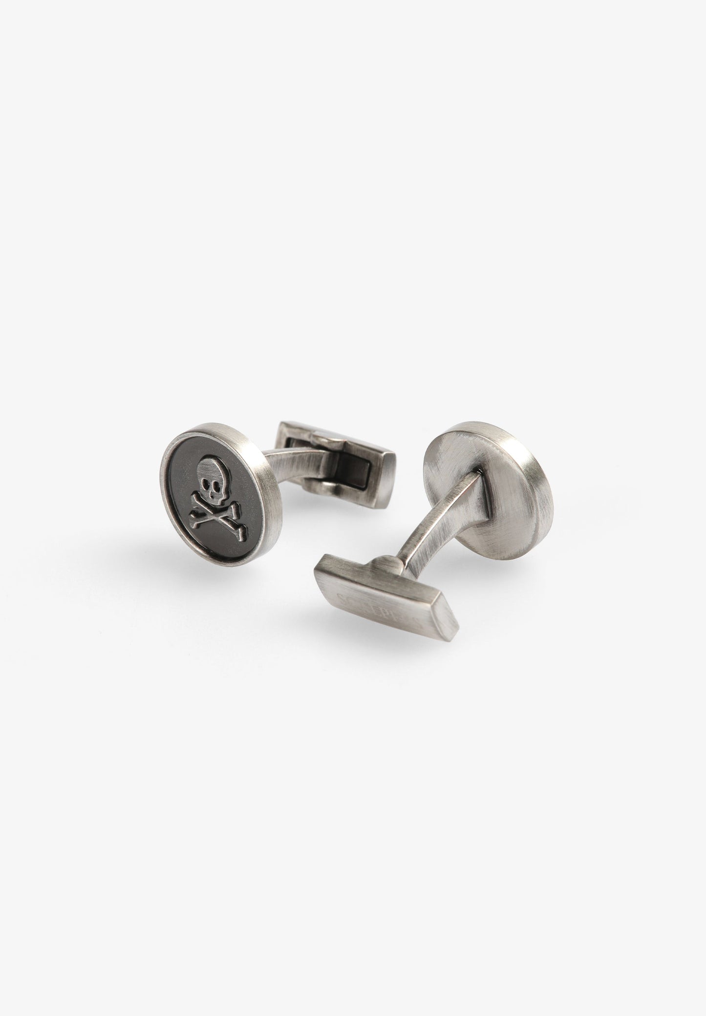 ROUND SKULL CUFFLINKS