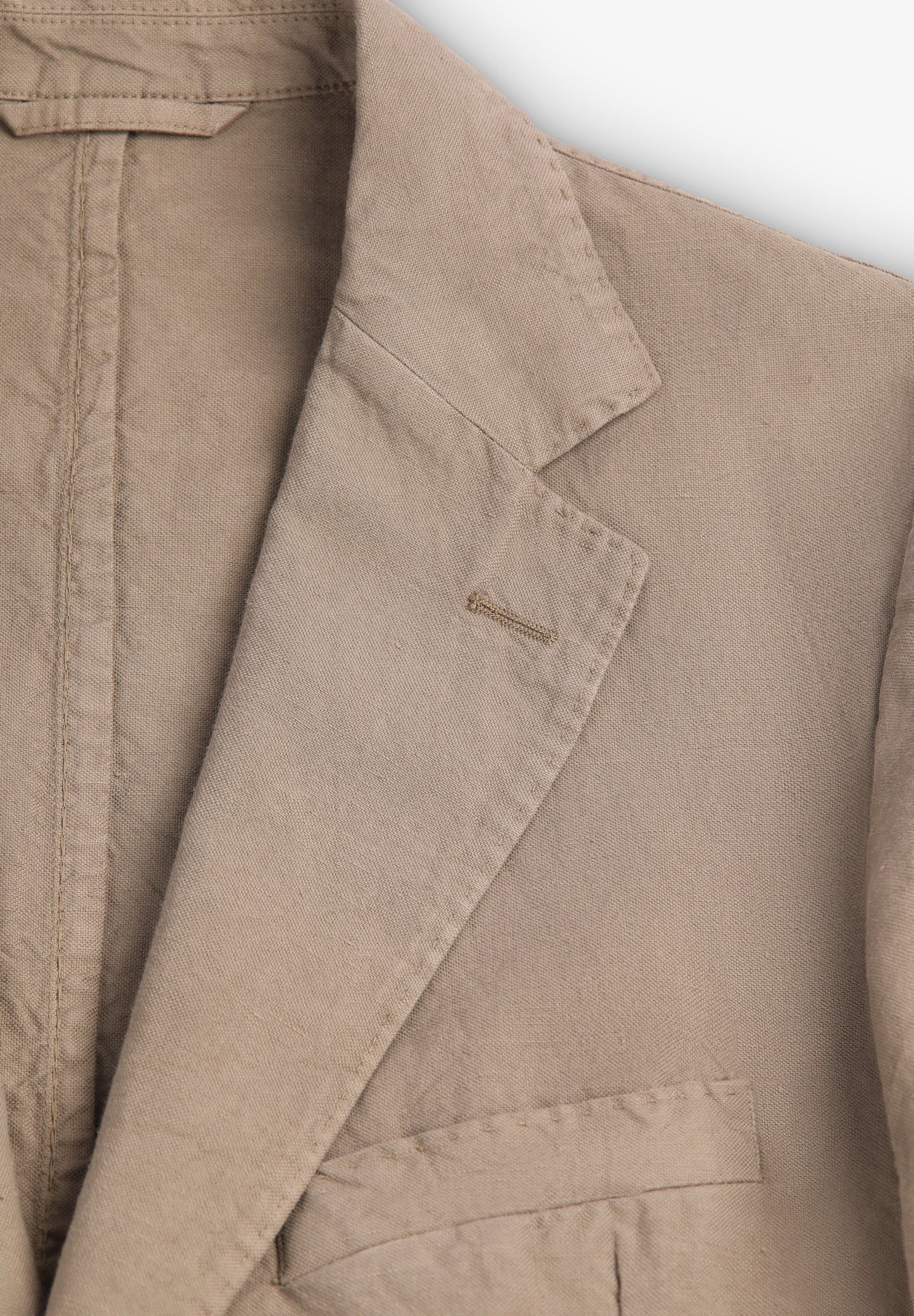 UNLINED LINEN BLAZER