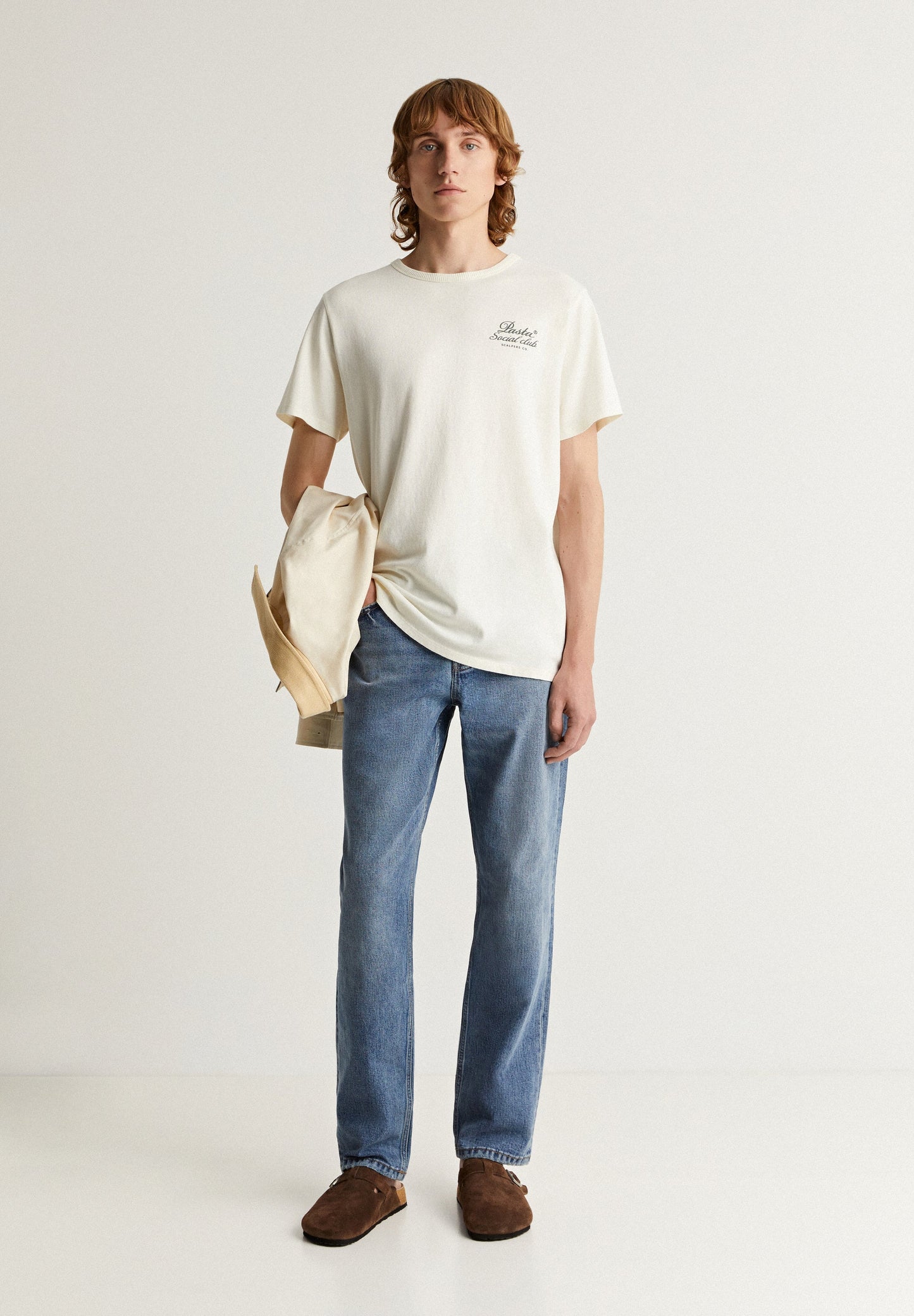 RUSTIC T-SHIRT WITH PRINT