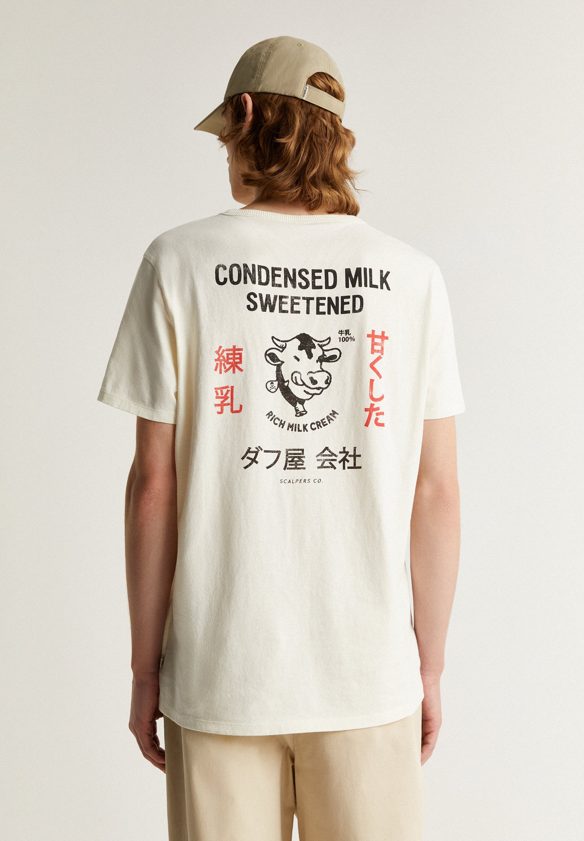 RUSTIC T-SHIRT WITH PRINT