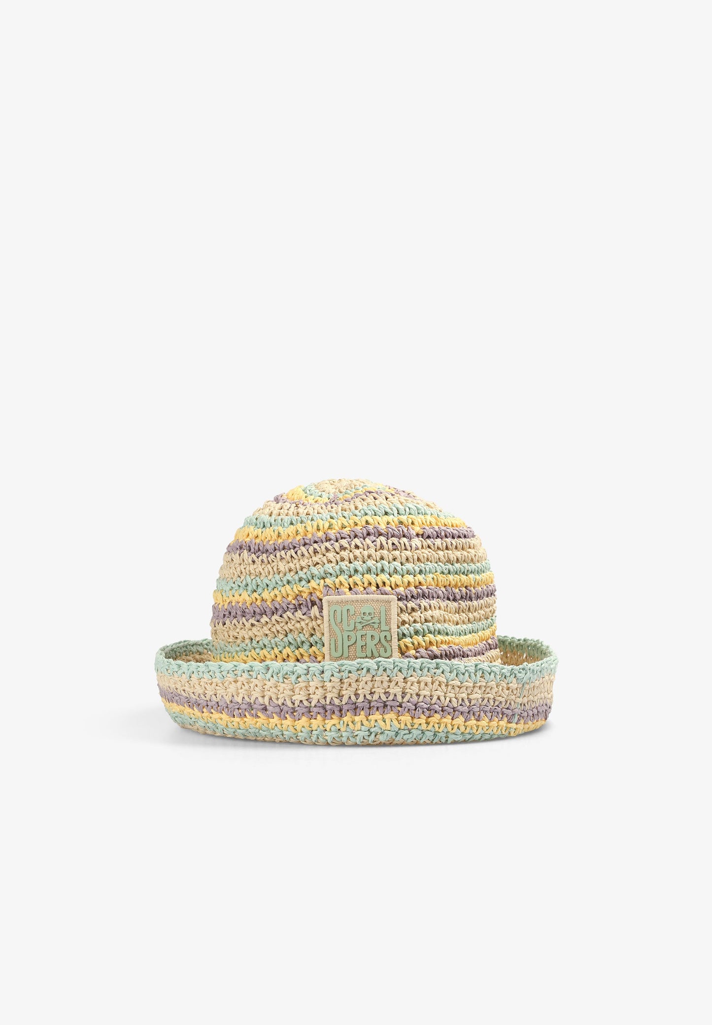 CROCHET BUCKET HAT WITH STRIPES
