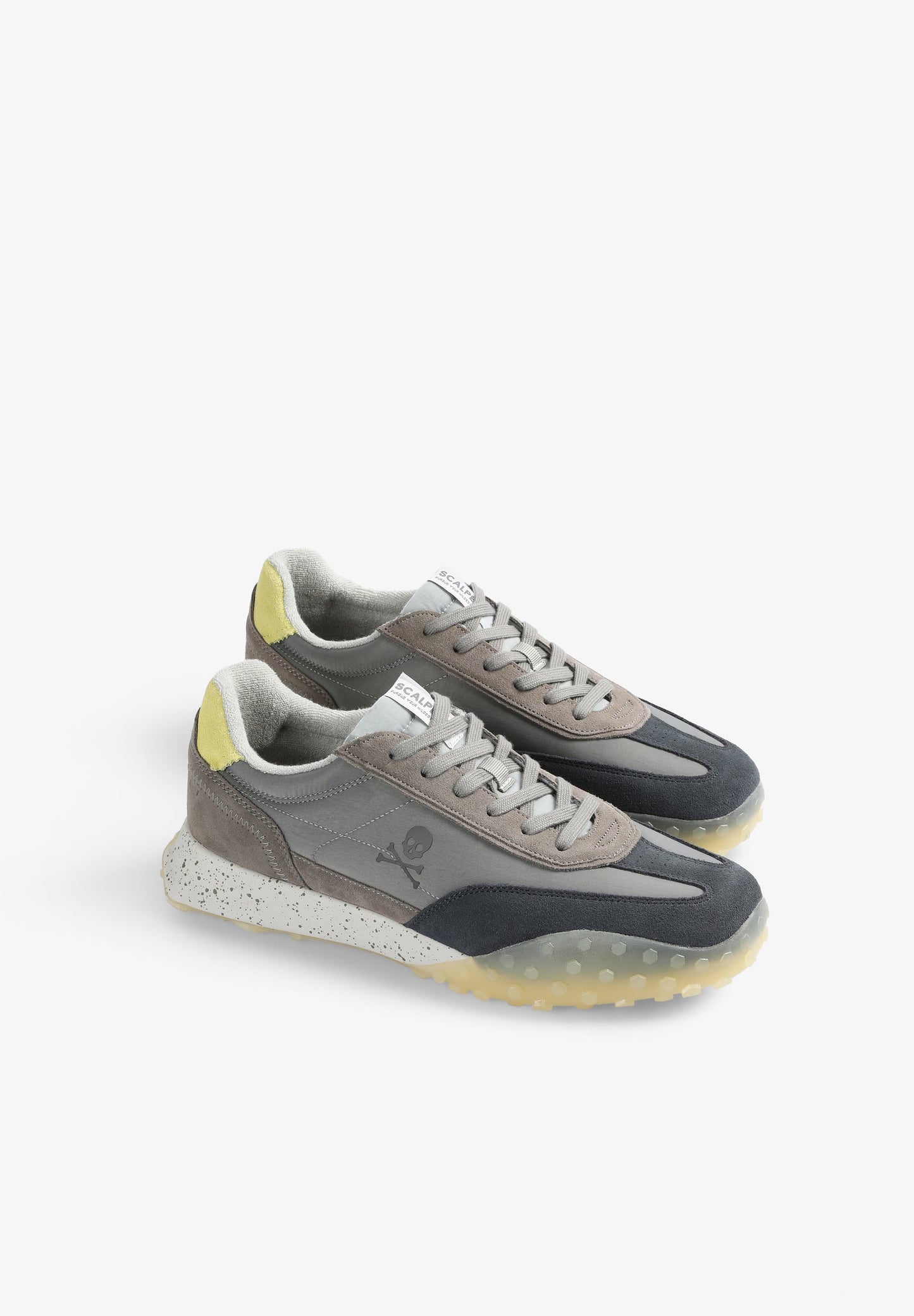 BASKETS DAIM SEMELLE MOUCHETÉE