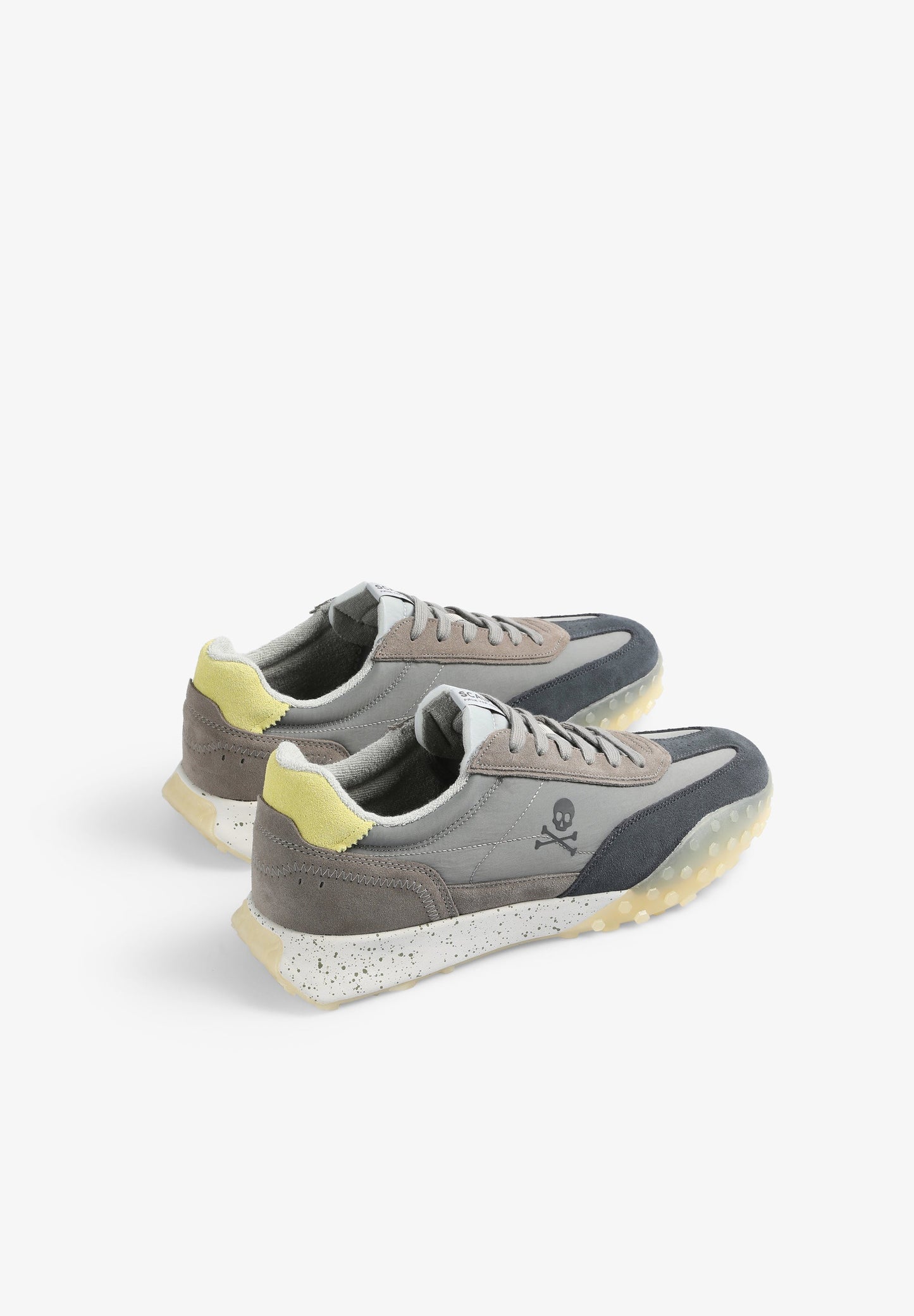 BASKETS DAIM SEMELLE MOUCHETÉE