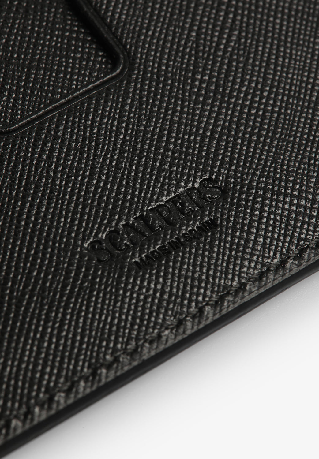 TARJETERO PIEL CALAVERA GRABADA - Scalpers