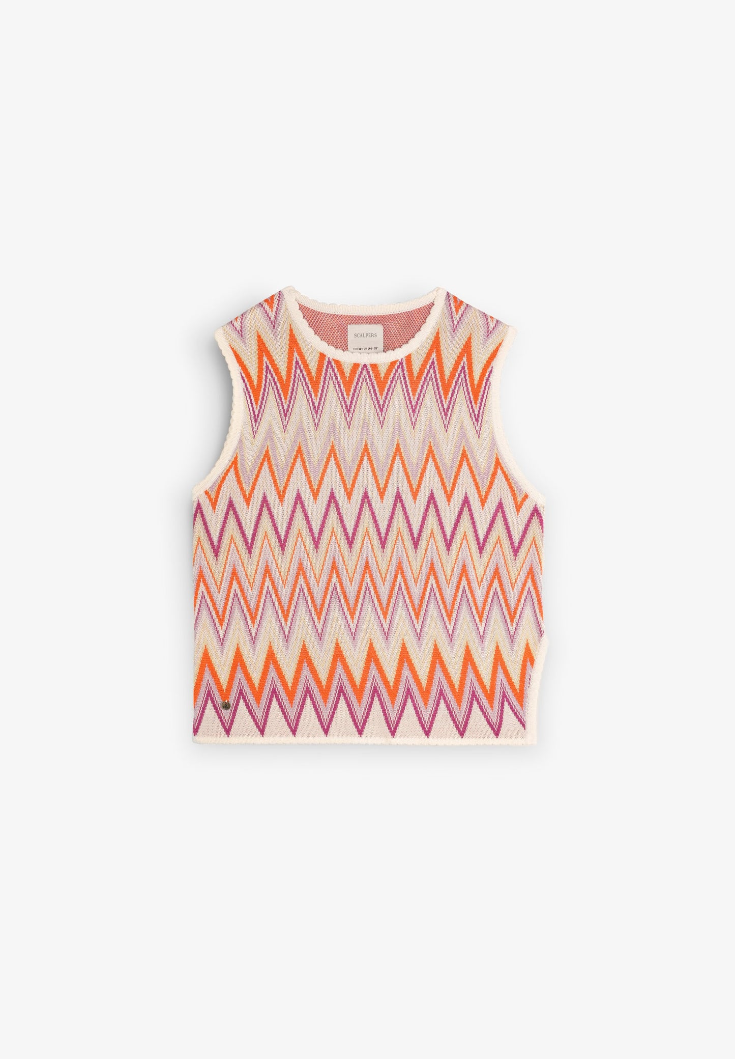 ZIGZAG KNIT TOP