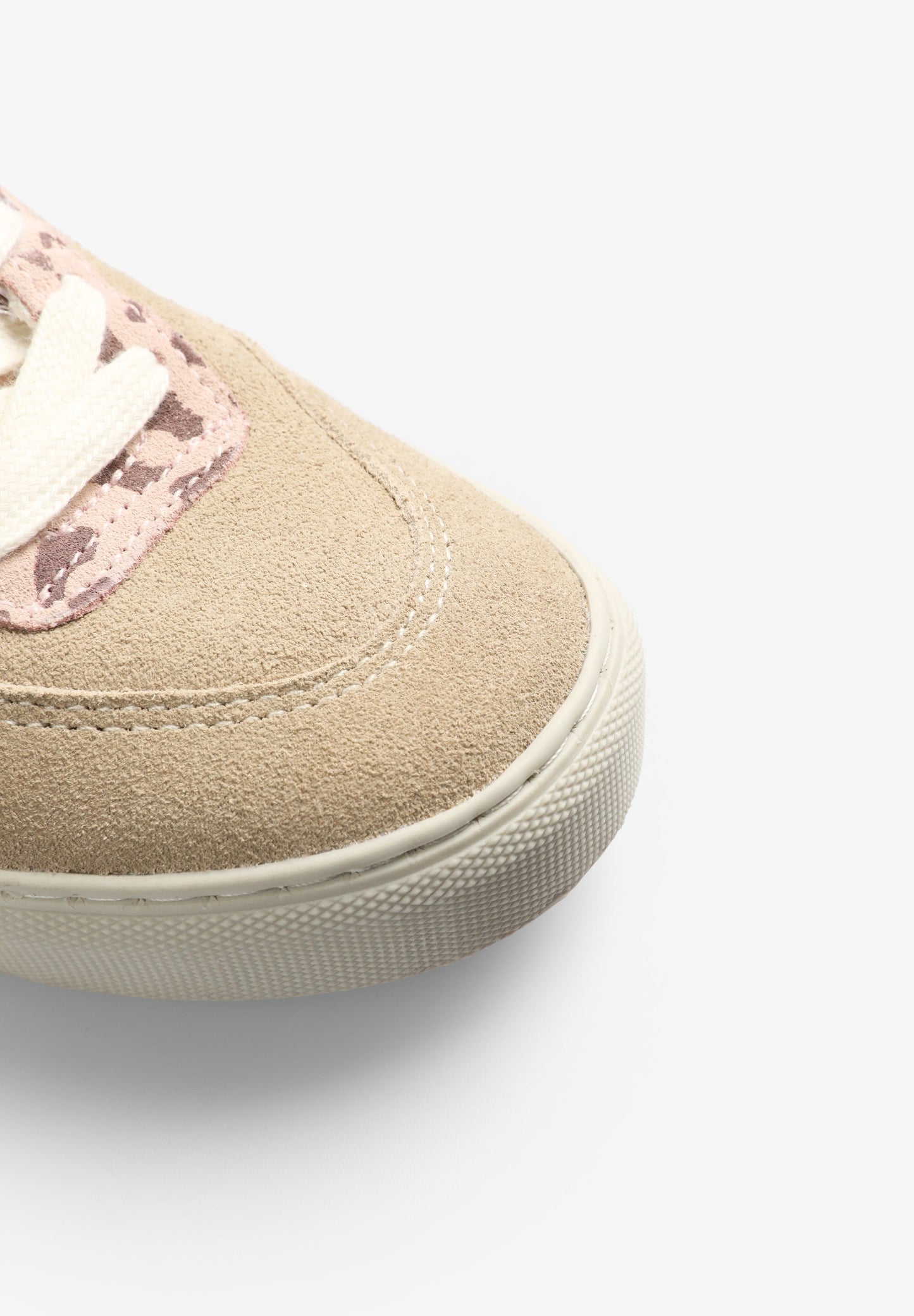 ANIMAL PRINT SNEAKERS WITH METALLIC DETAIL