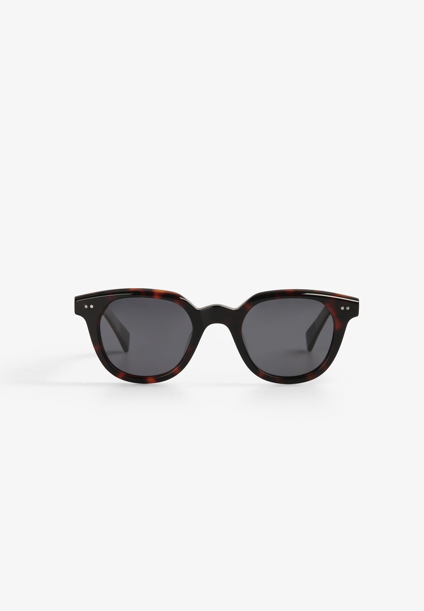 RUNDE SONNENBRILLE MIT KUNSTSTOFFGESTELL