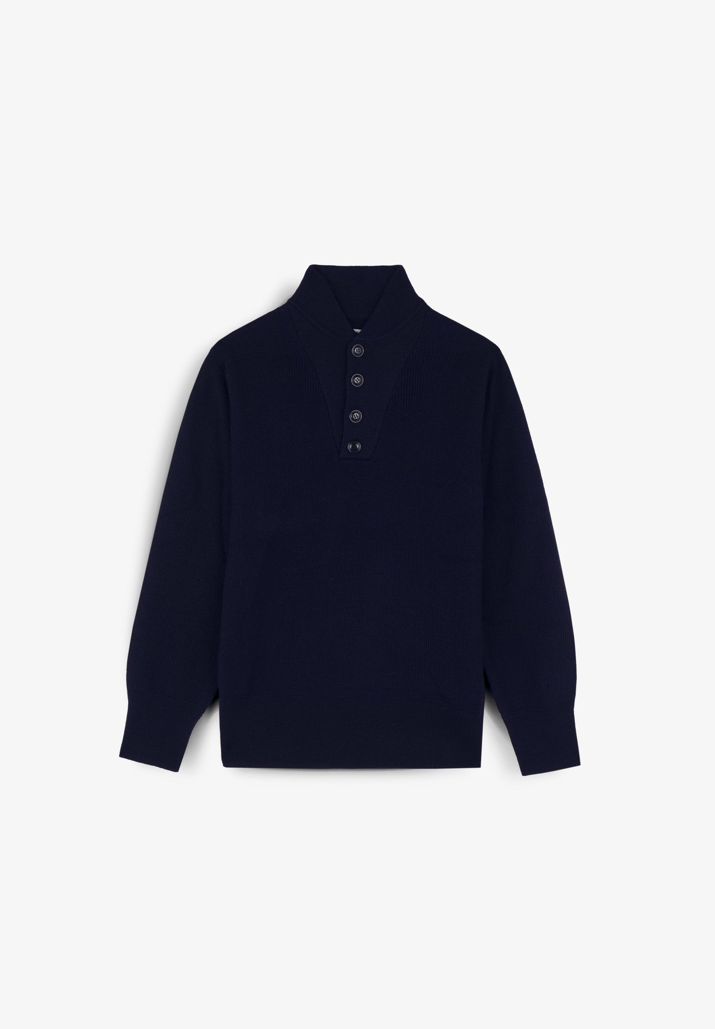 SHAWL NECK SWEATER
