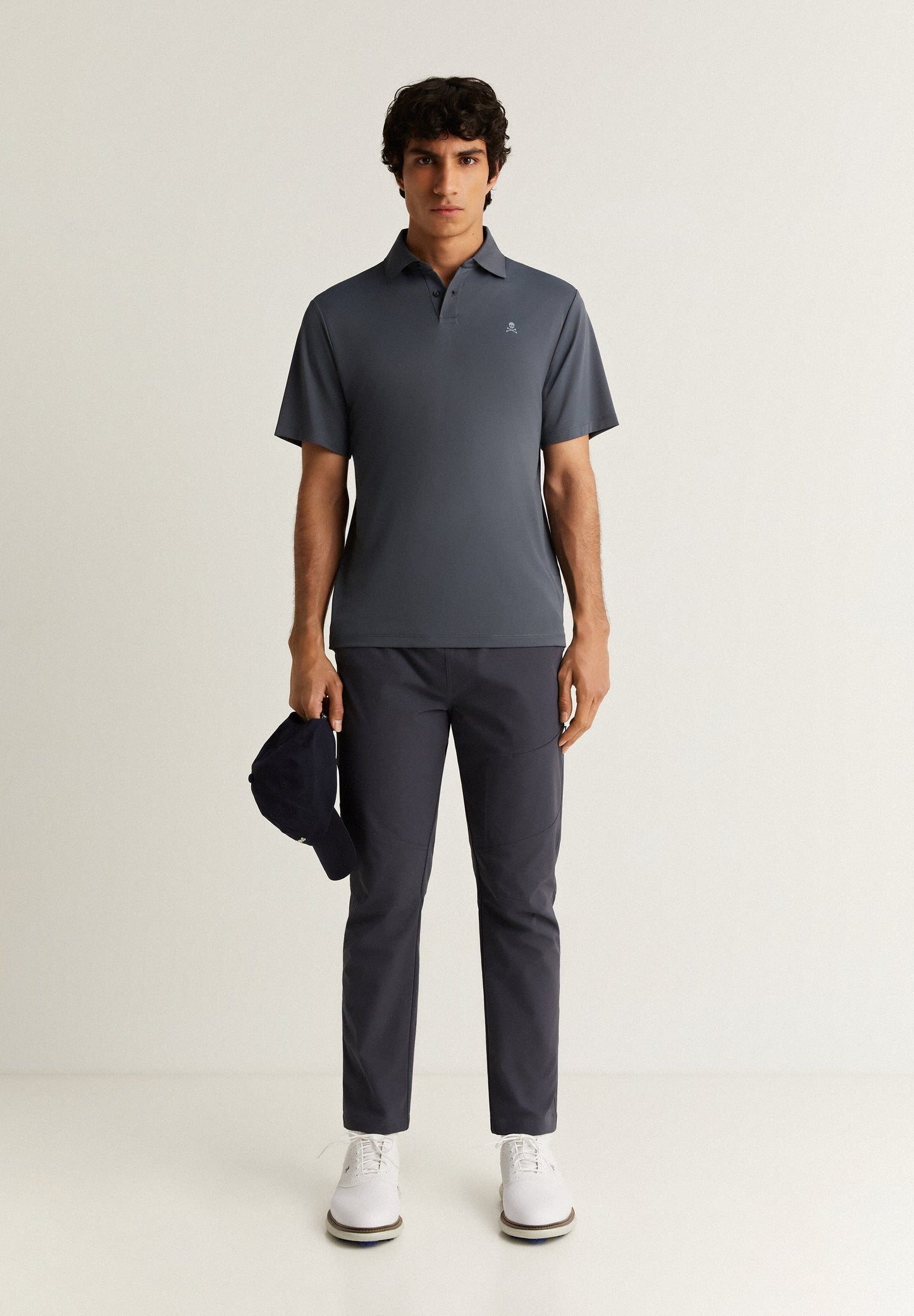 ADRENALINE TECHNICAL SKULL POLO SHIRT