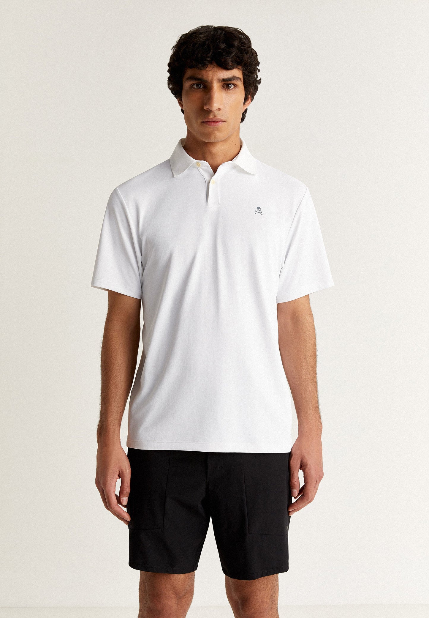 ADRENALINE TECHNICAL SKULL POLO SHIRT
