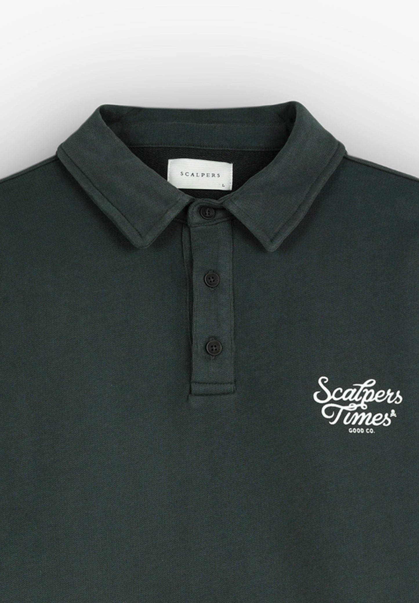 POLO NECK SWEATSHIRT